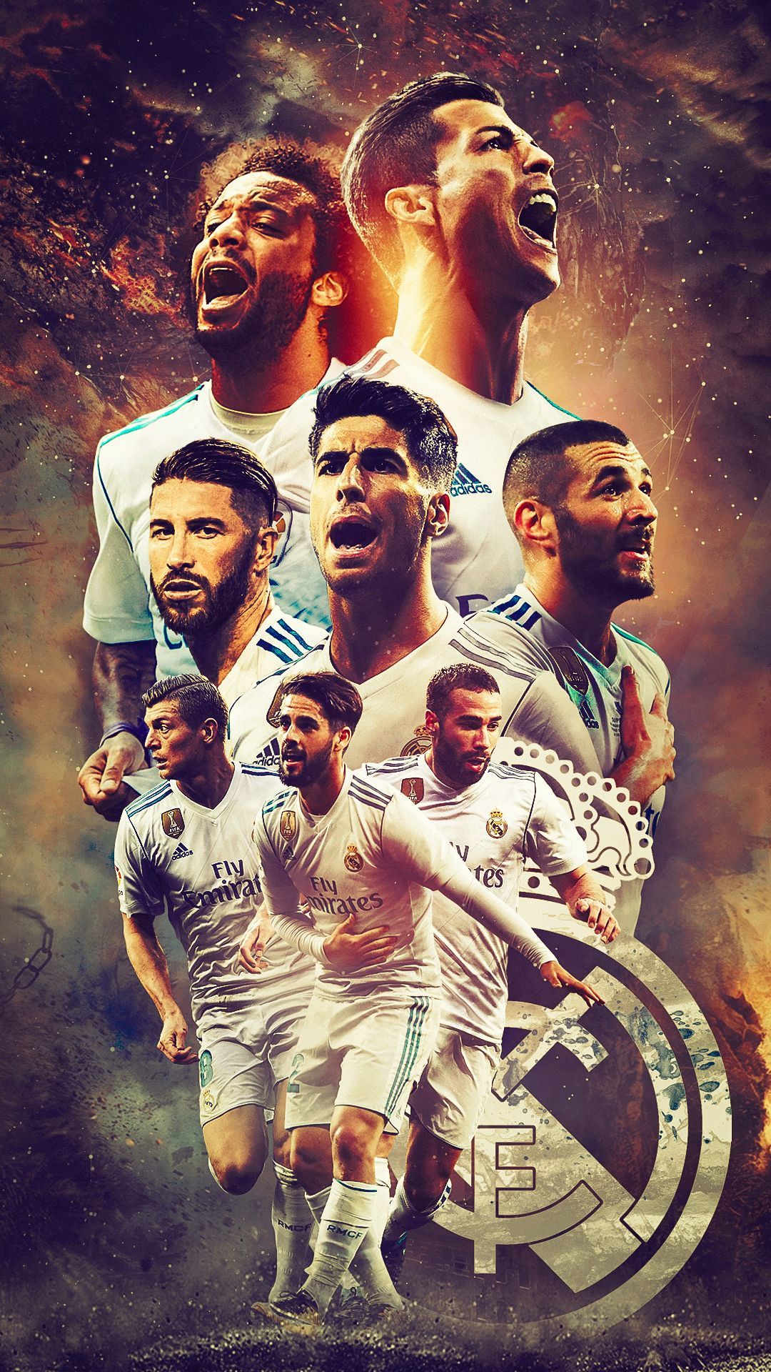 Football Posters. Real madrid wallpaper, Real madrid football, Real madrid players