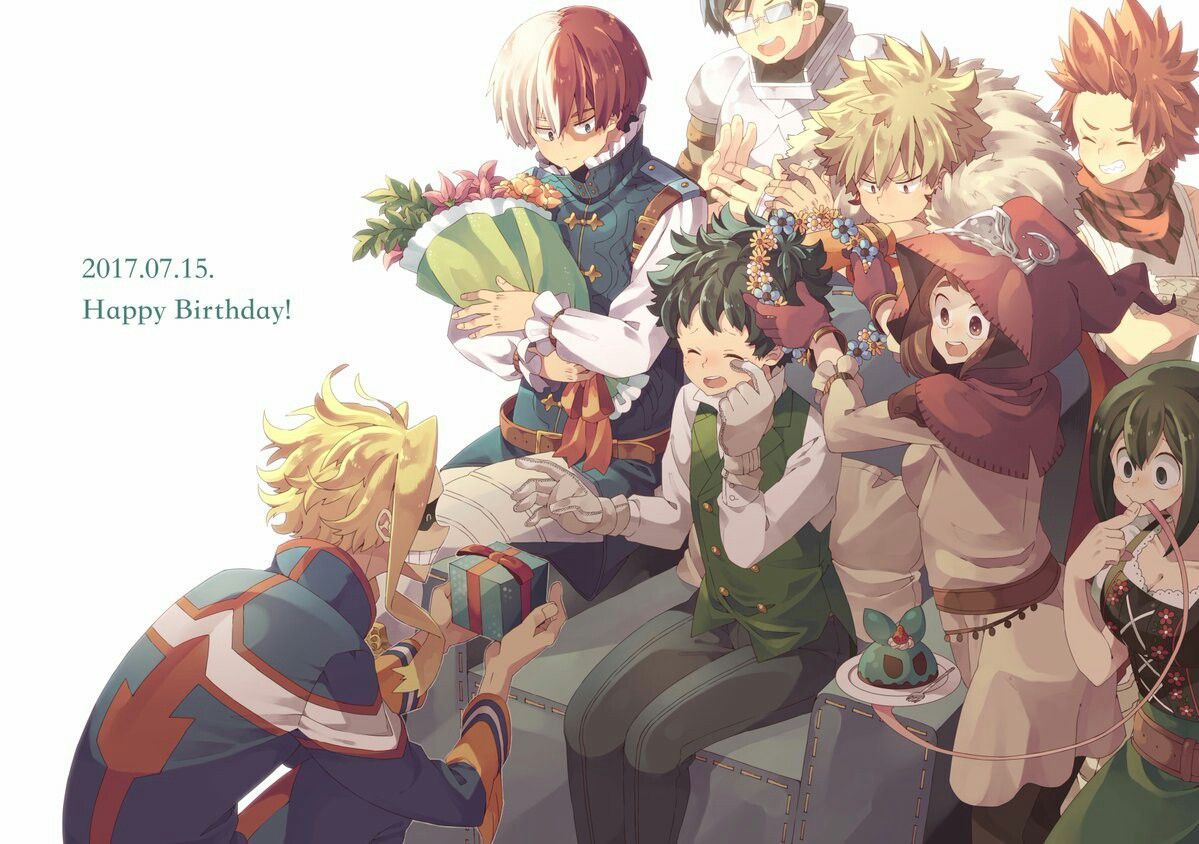 Deku Birthday Wallpapers - Wallpaper Cave