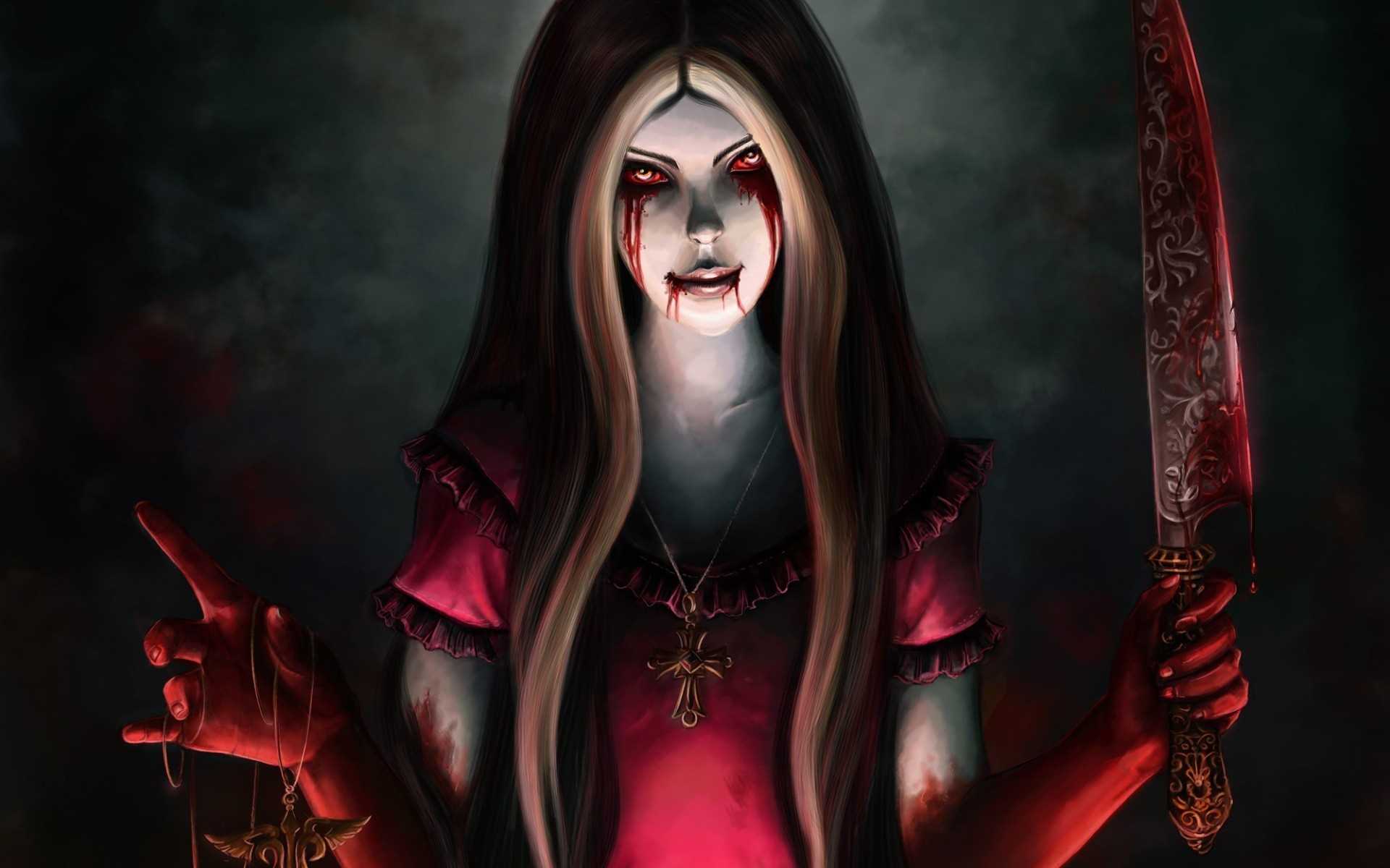 scary girl wallpapers