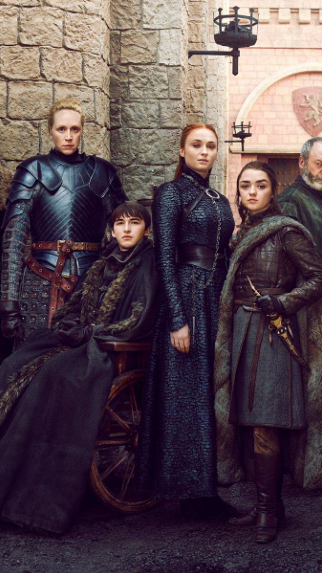 Game of Thrones Season 8 final Bran Sansa Arya Stark Brienne of Tarth # aryastark #sansastark #branstar. Game of thrones costumes, Game of thrones arya, Arya stark