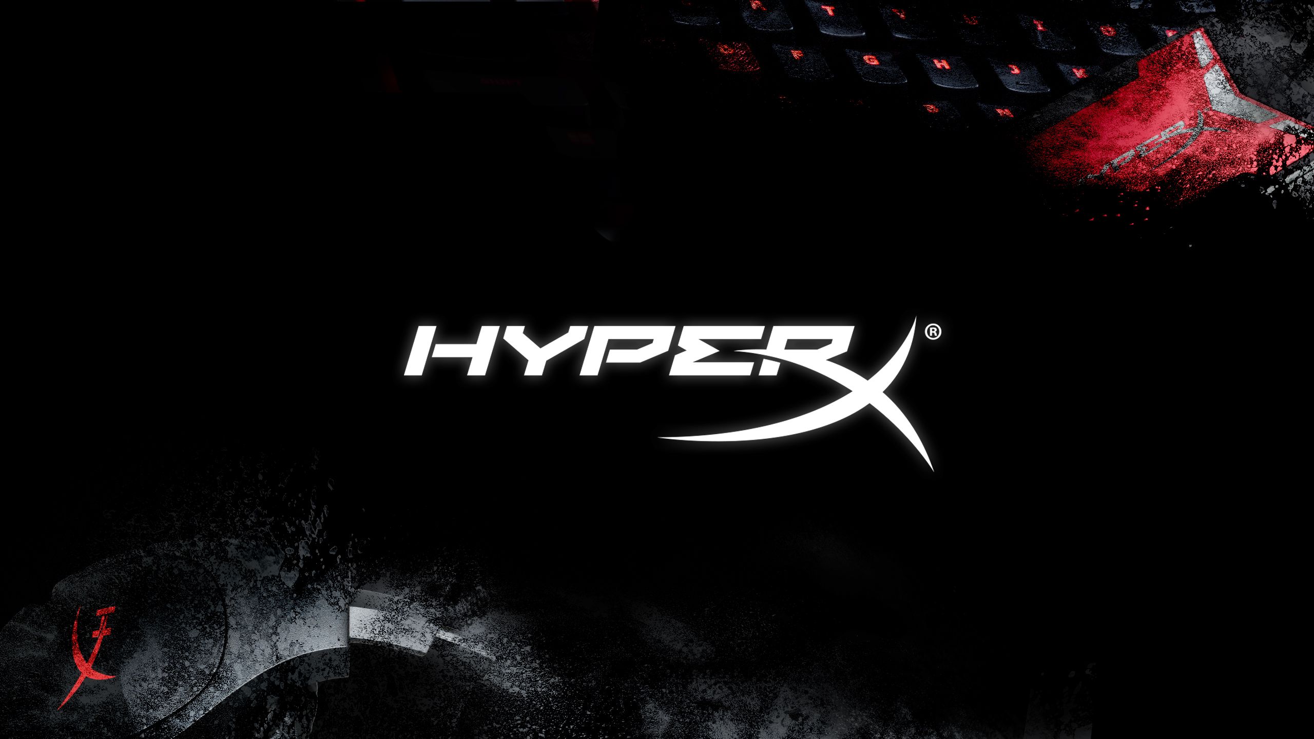HYPERX logo 4k