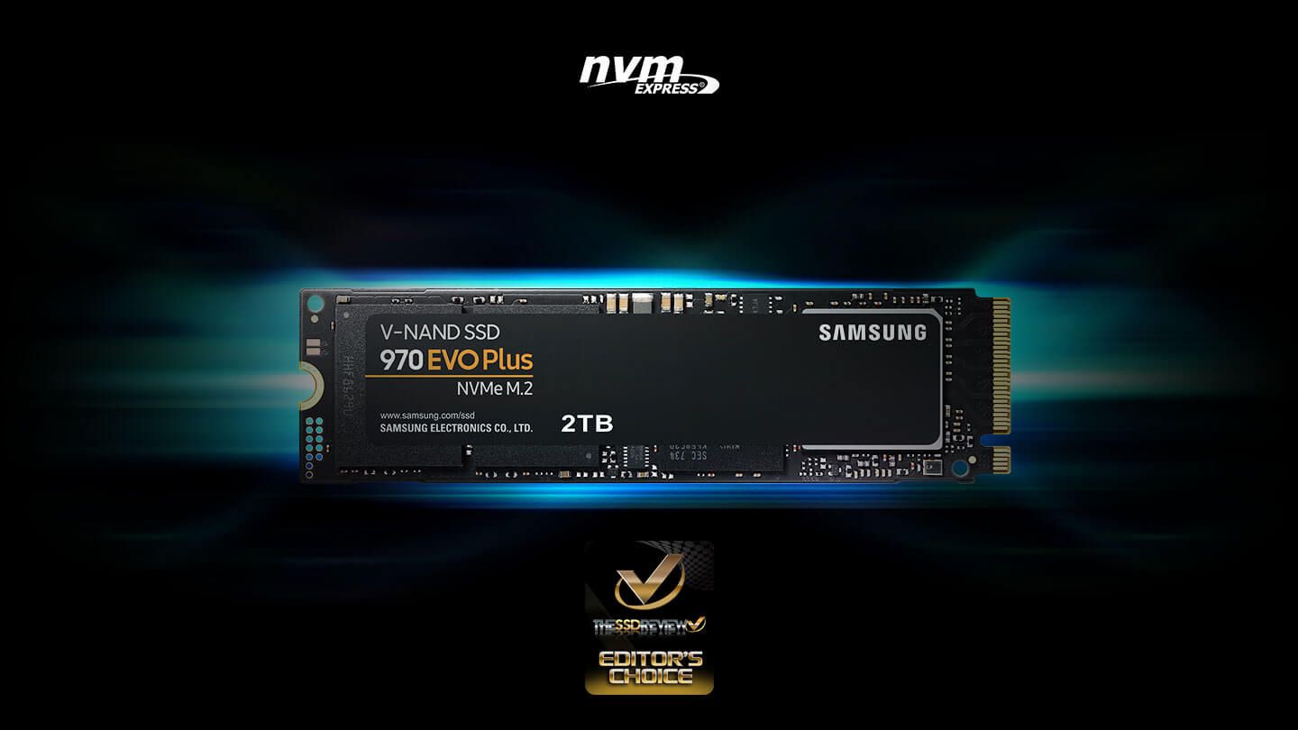 Samsung 970 Plus PRO and 970 EVO SSD