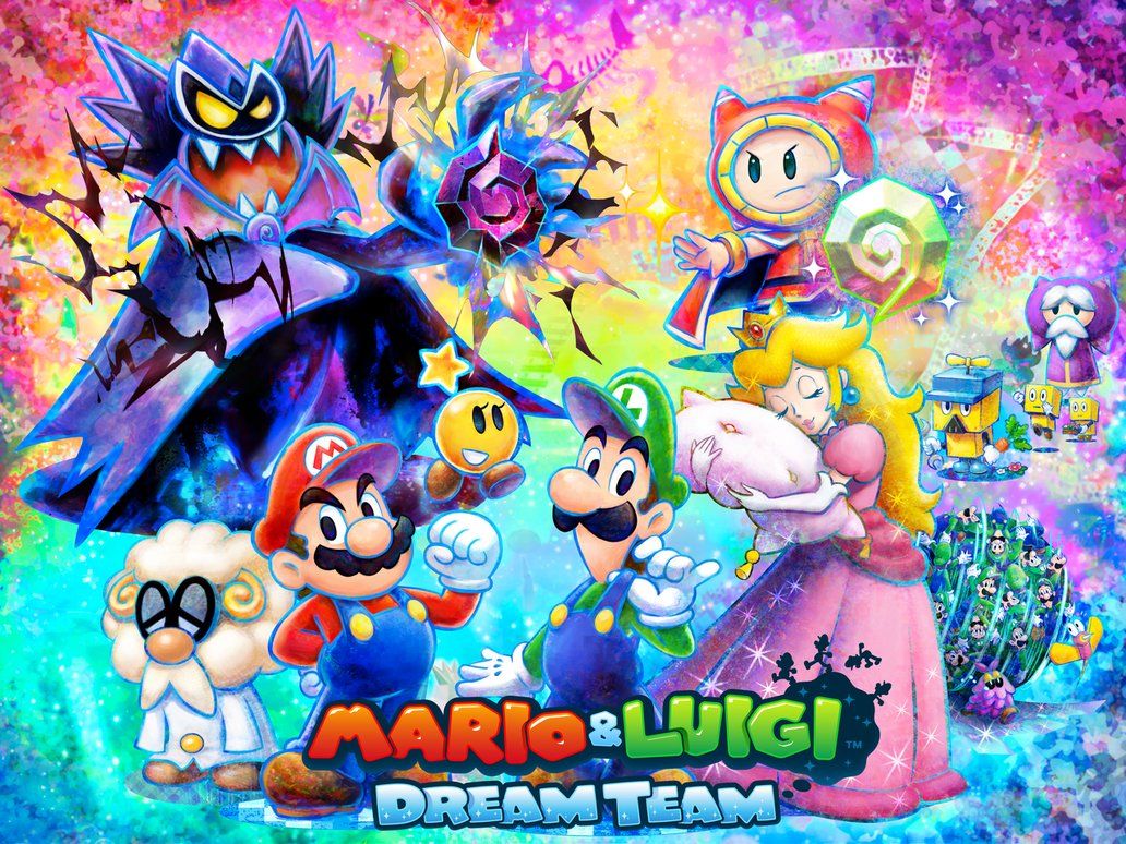 Most viewed Mario & Luigi: Dream Team wallpaperK Wallpaper