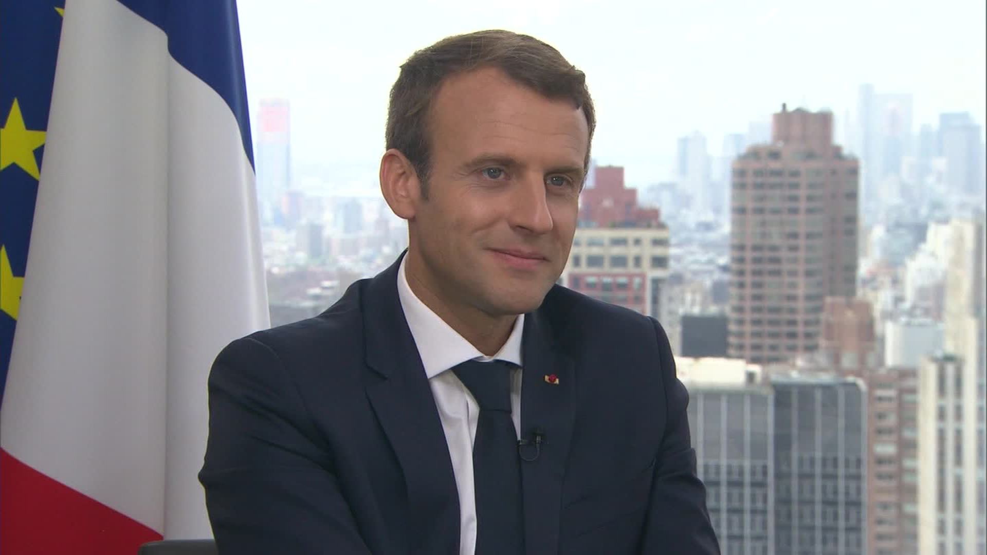 Emmanuel Macron's exclusive interview with CNN