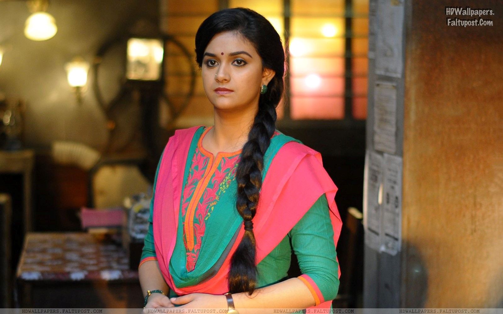 Actress Keerthi Suresh HD Wallpaper