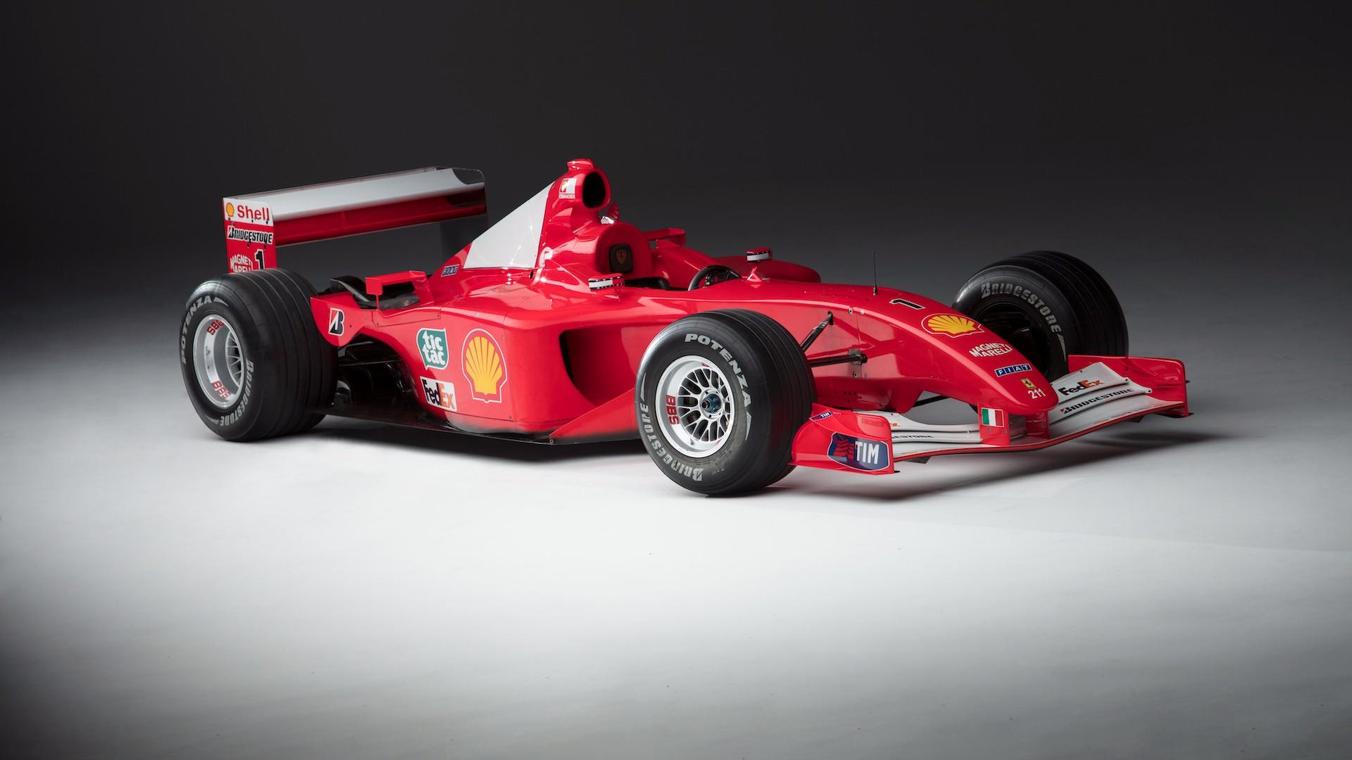 Schumacher's Coveted Ferrari F1 Car Auctioned For $7.5M [UPDATE]