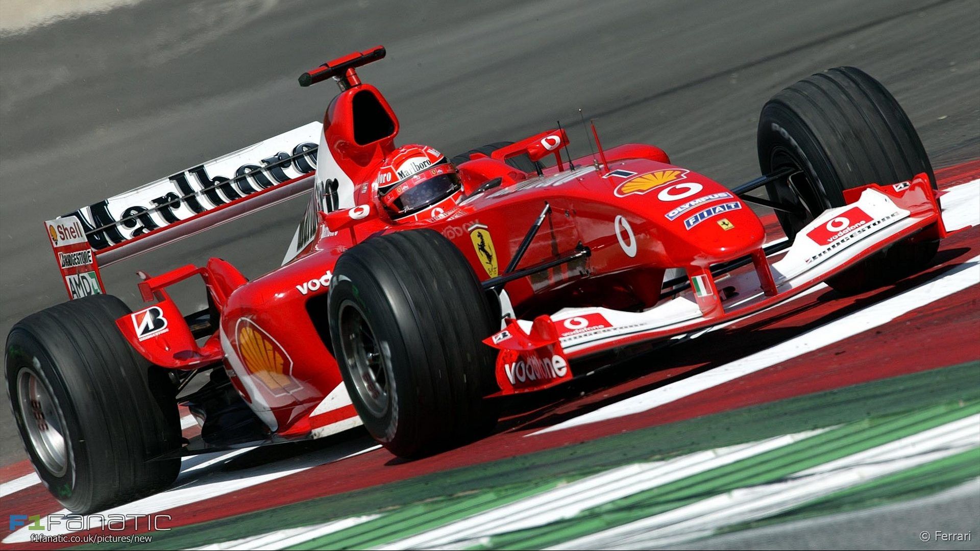 Michael Schumacher, Ferrari, A1 Ring, 2003 · RaceFans