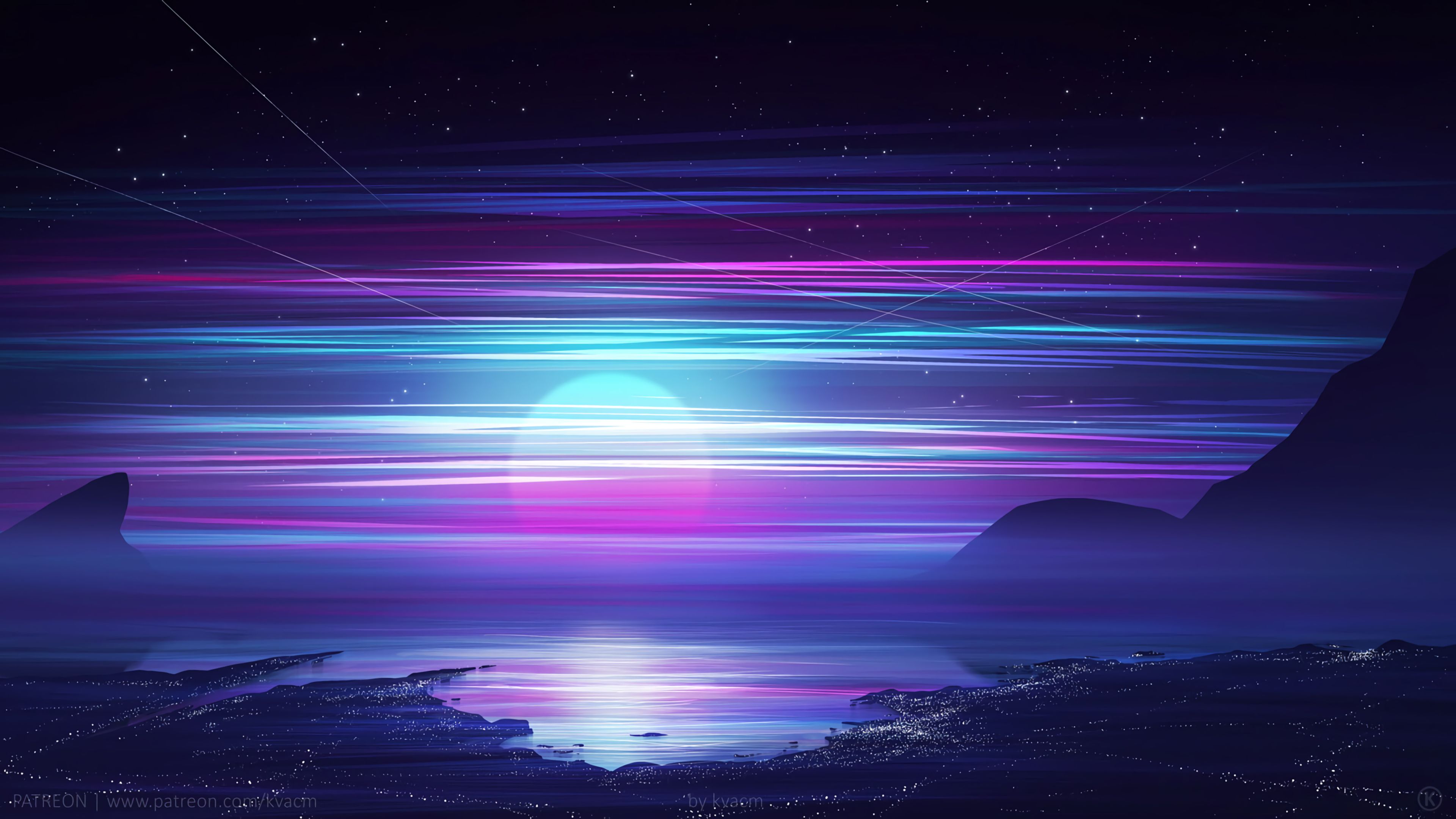 Synthwave Of Retro Night 4k HD 4k Wallpaper, Image, Background, Photo and Picture