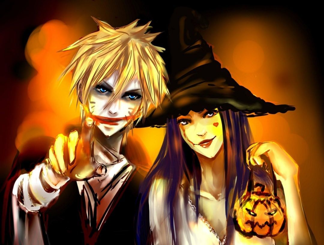 Anime halloween, iPhone, Desktop HD Background / Wallpaper (1080p, 4k) (2000x1512)