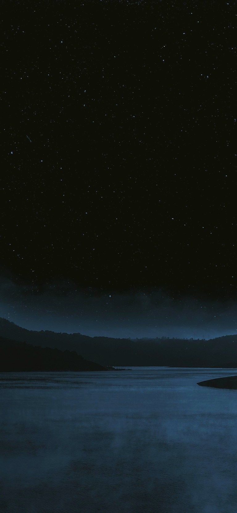 Night Sky Star Dark Nature Amoled HD Wallpaper Download ⋆ Traxzee