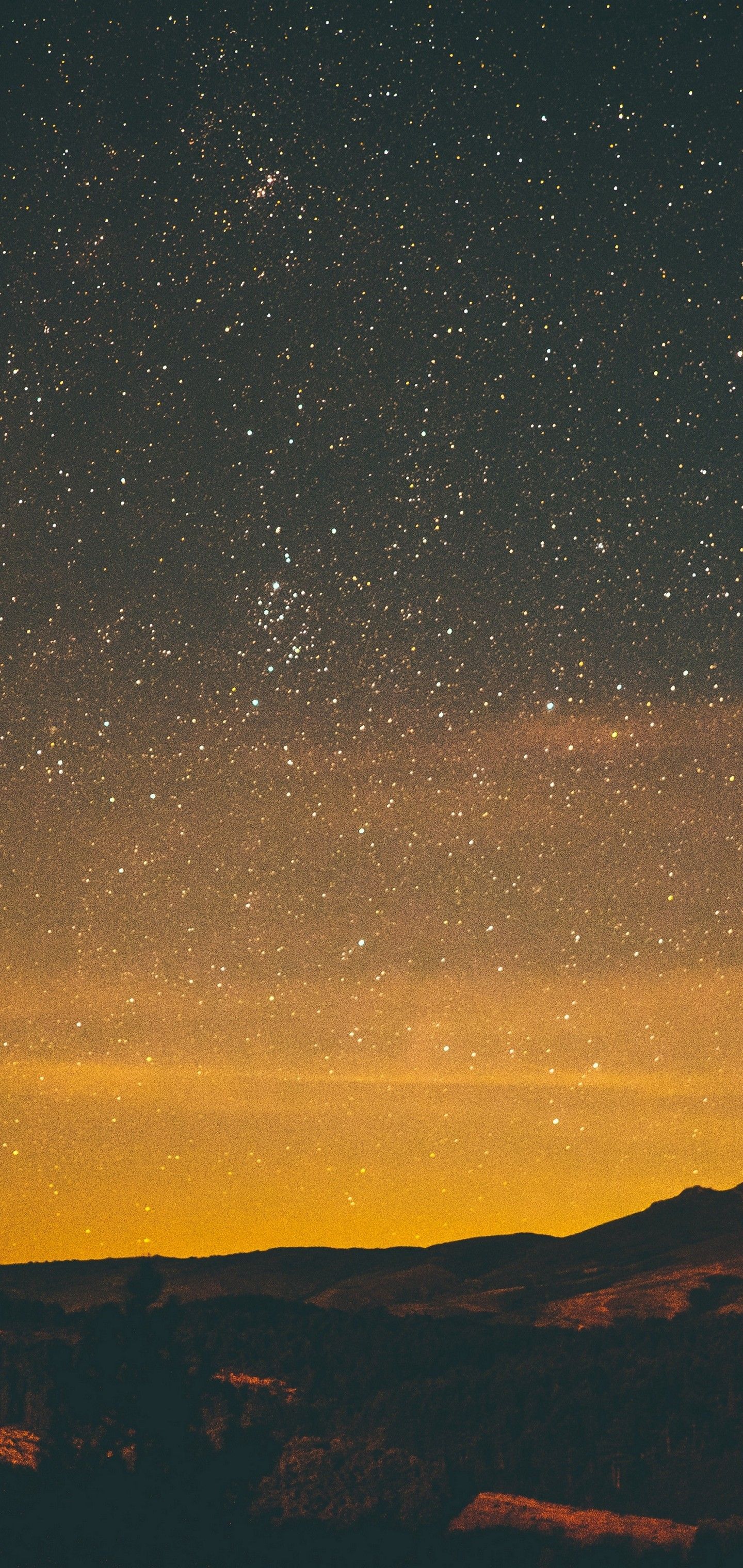 Stars Night Sky Wallpaper - [1440x3040]