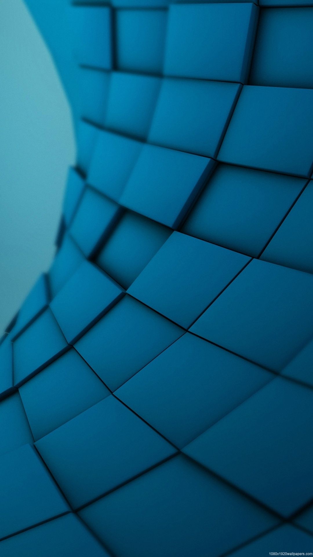 3D Blue Wallpaper HD