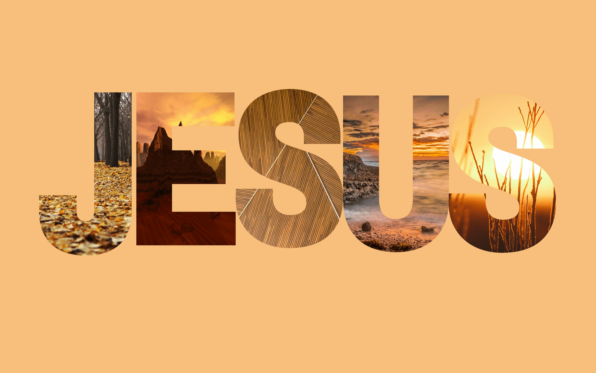 Christian Aesthetic Wallpaper Laptop Collage