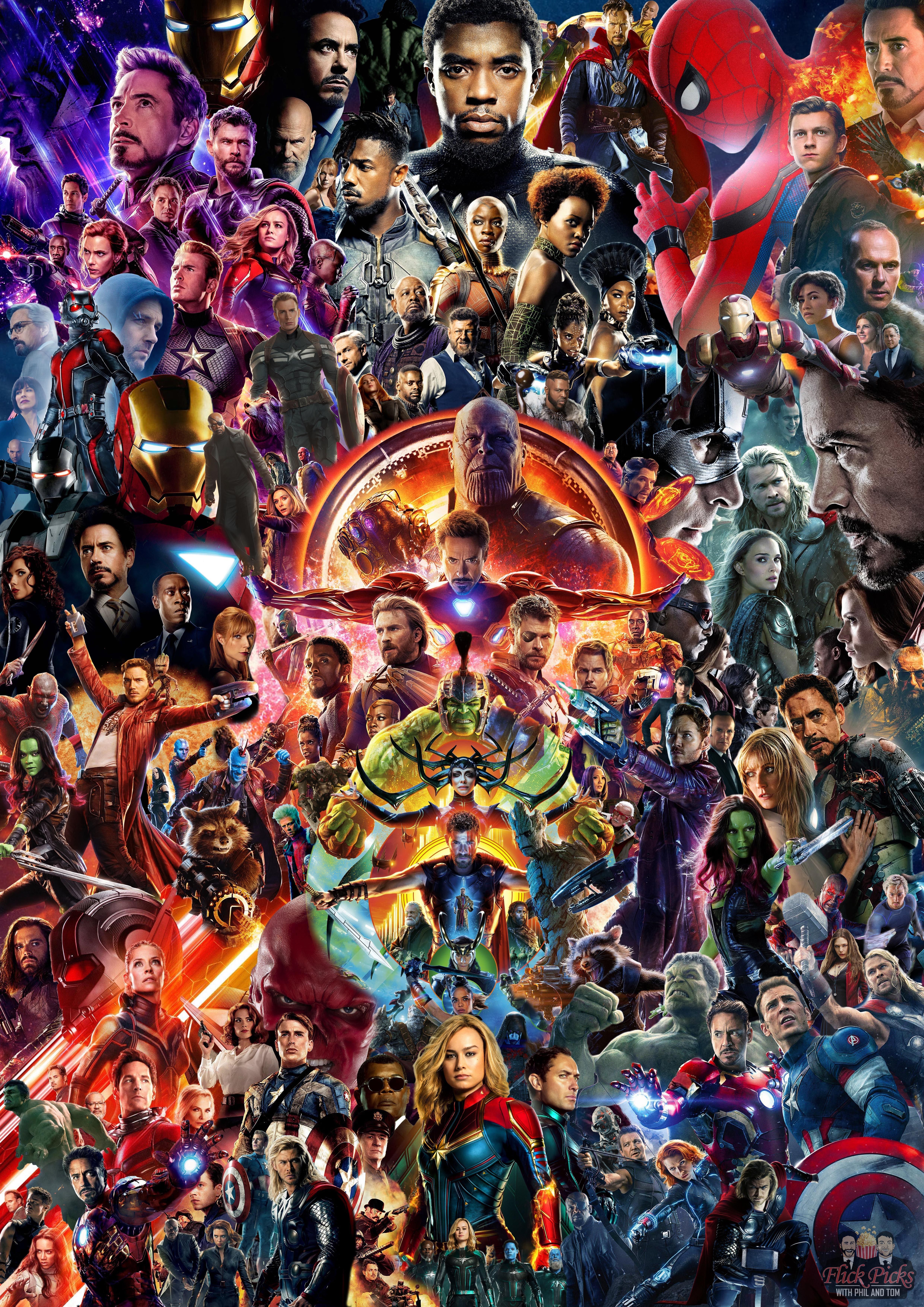 The Infinity Saga Poster (My Updated Artwork: Including All 22 MCU Film Posters). Marvel posters, Marvel wallpaper, Marvel comics wallpaper