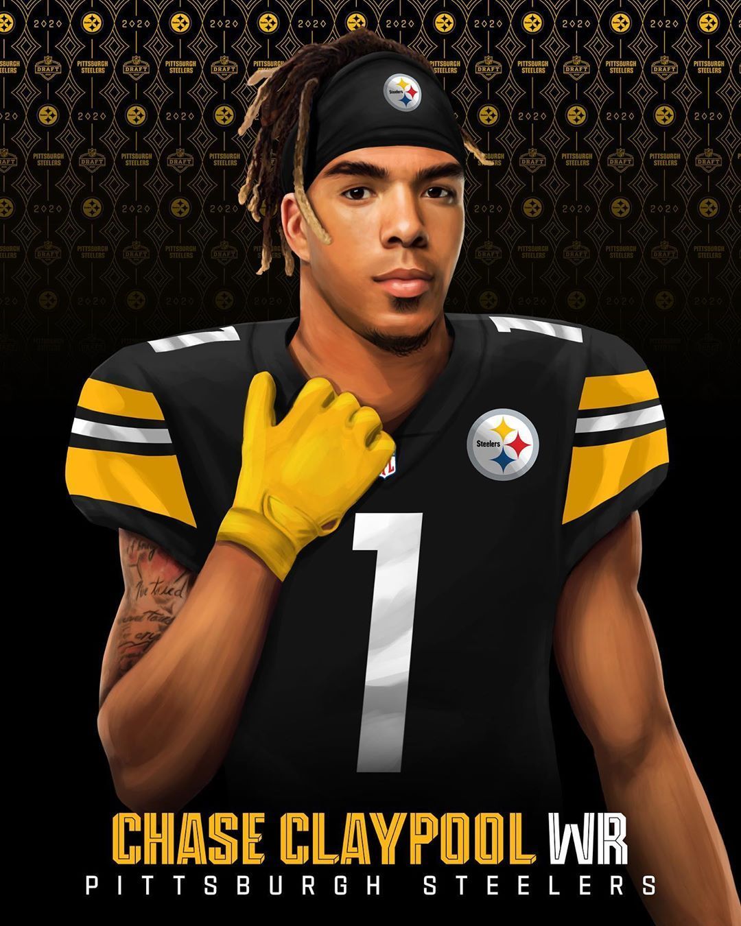 Pittsburgh Steelers' Chase Claypool embraces the Mapletron nickname