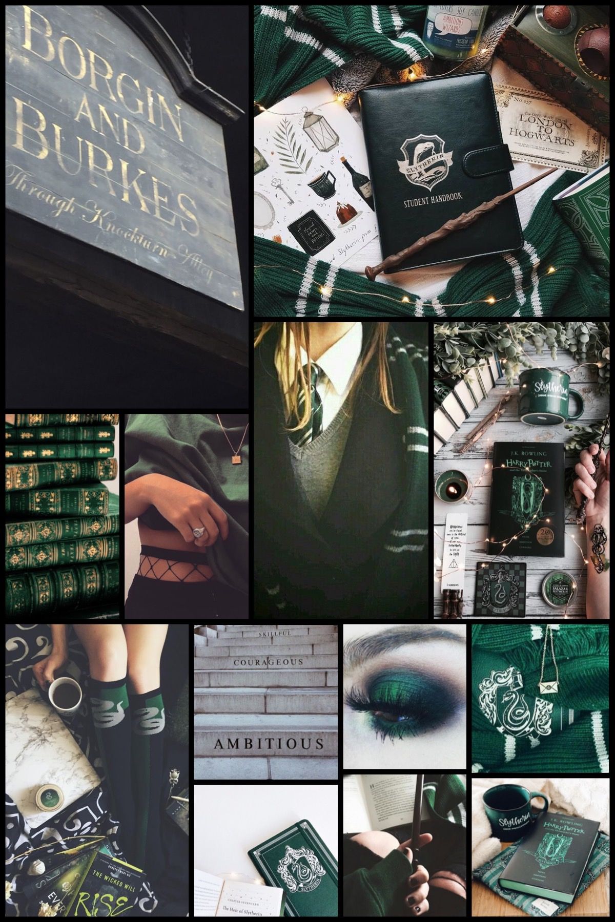 Aesthetic Harry Potter Slytherin Wallpapers - Wallpaper Cave