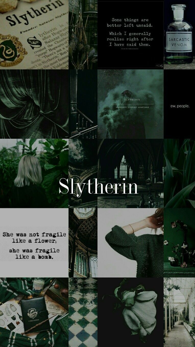 Aesthetic Harry Potter Slytherin Wallpapers - Wallpaper Cave