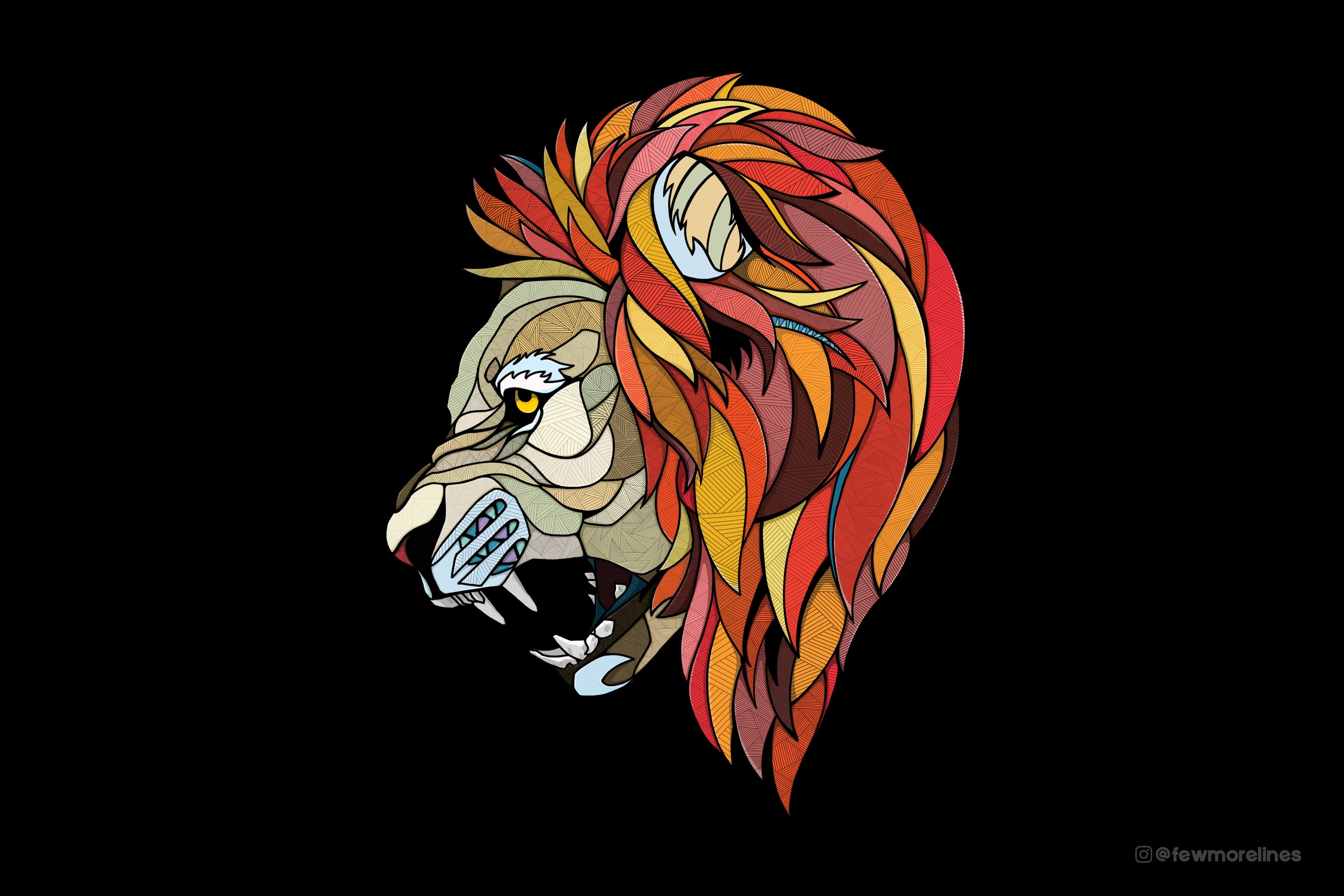 Lion Desktop Wallpaper
