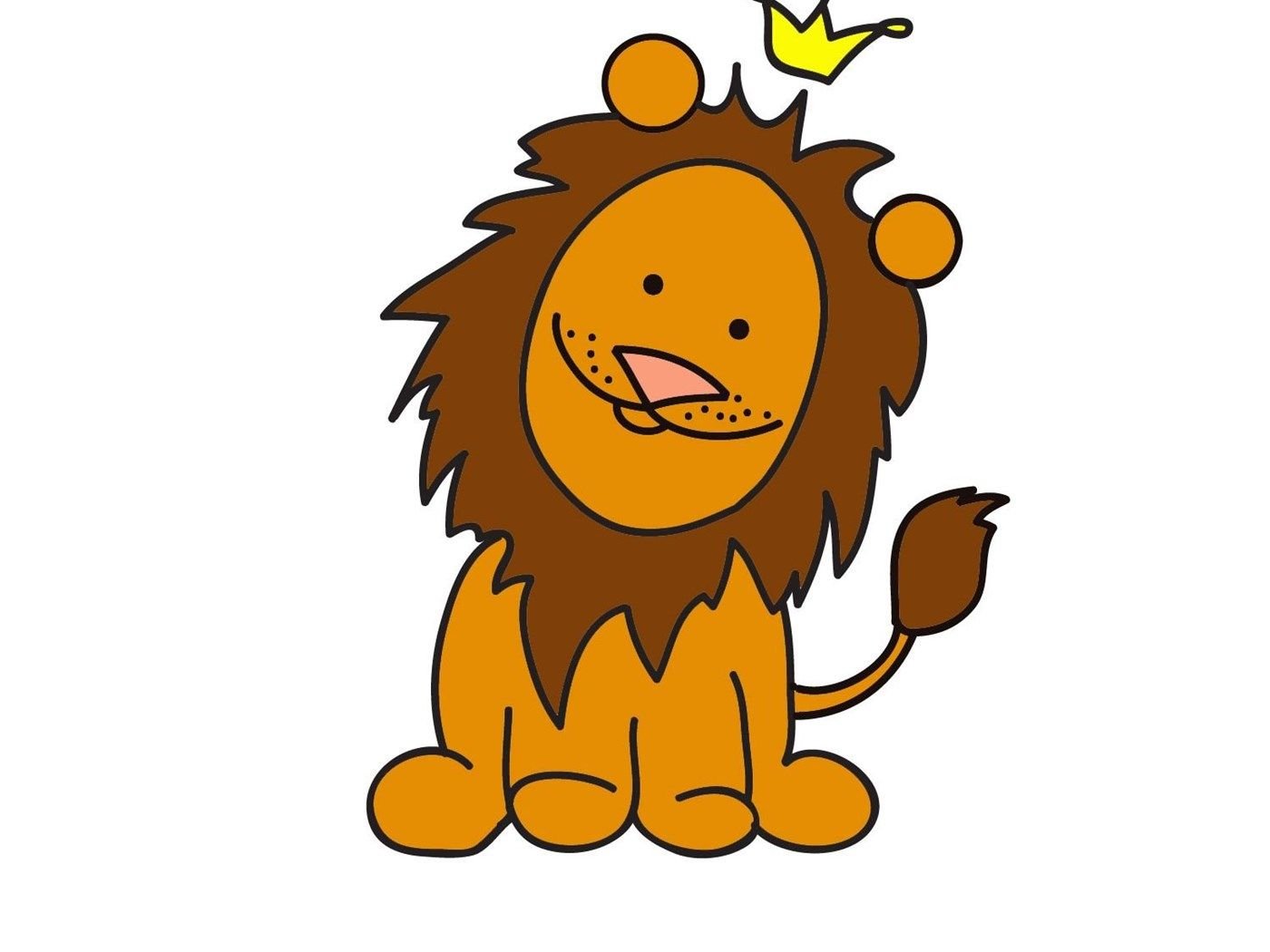 Cartoon Picture Of Lion HD Wallpaper And Picture Desktop Background
