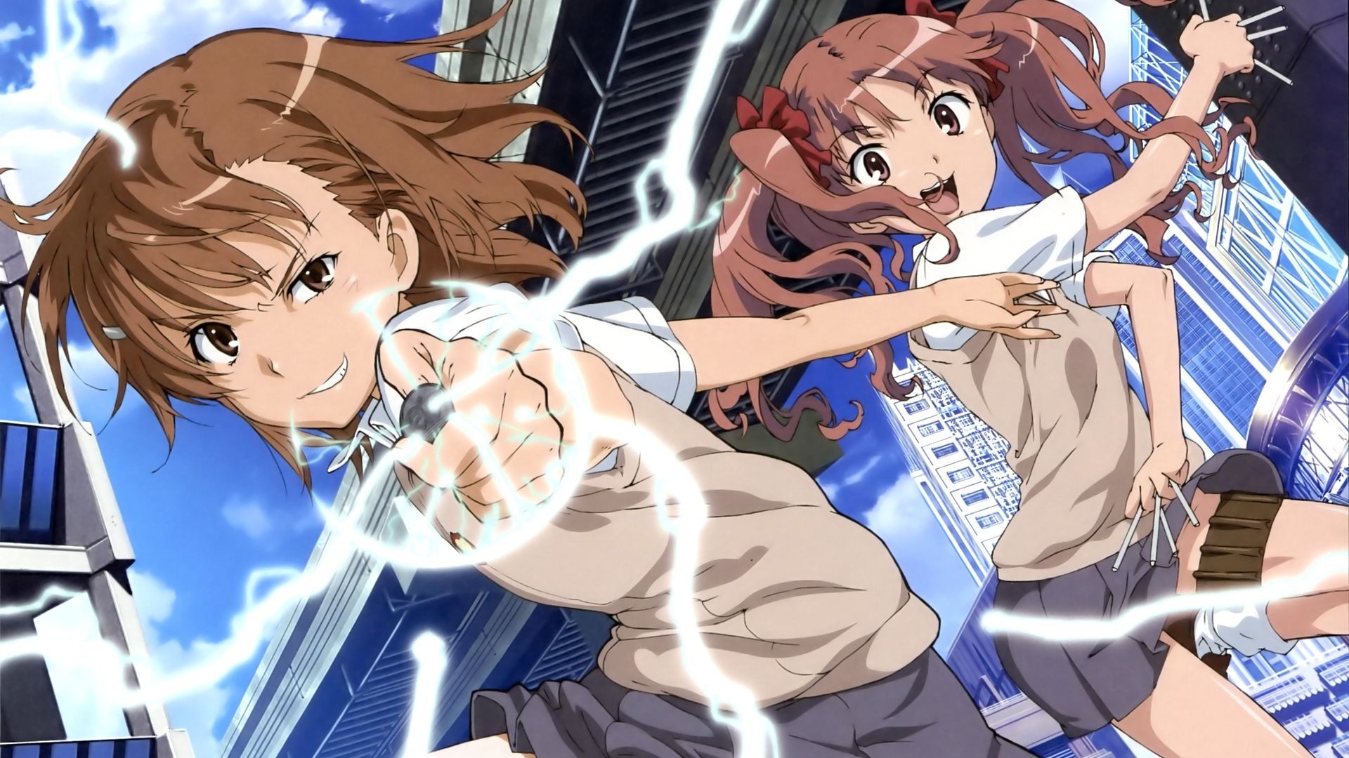 Kuroko Shirai, Mikoto Misaka, Toaru Kagaku no Railgun, Toaru Majutsu no Index HD Wallpaper & Background • 30403 • Wallur