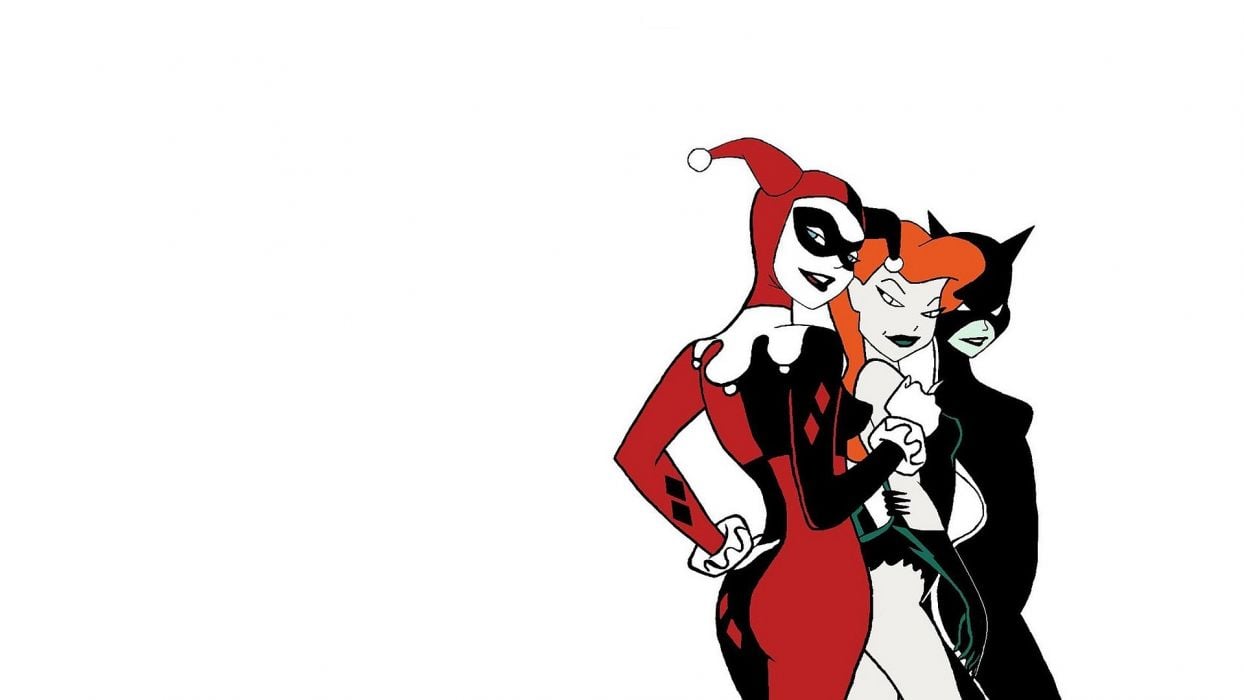 GOTHAM CITY SIRENS D C Dc Comics Catwoman Poison Ivy Harley Quinn Superhero Gotham City Sirens Wallpaperx1080