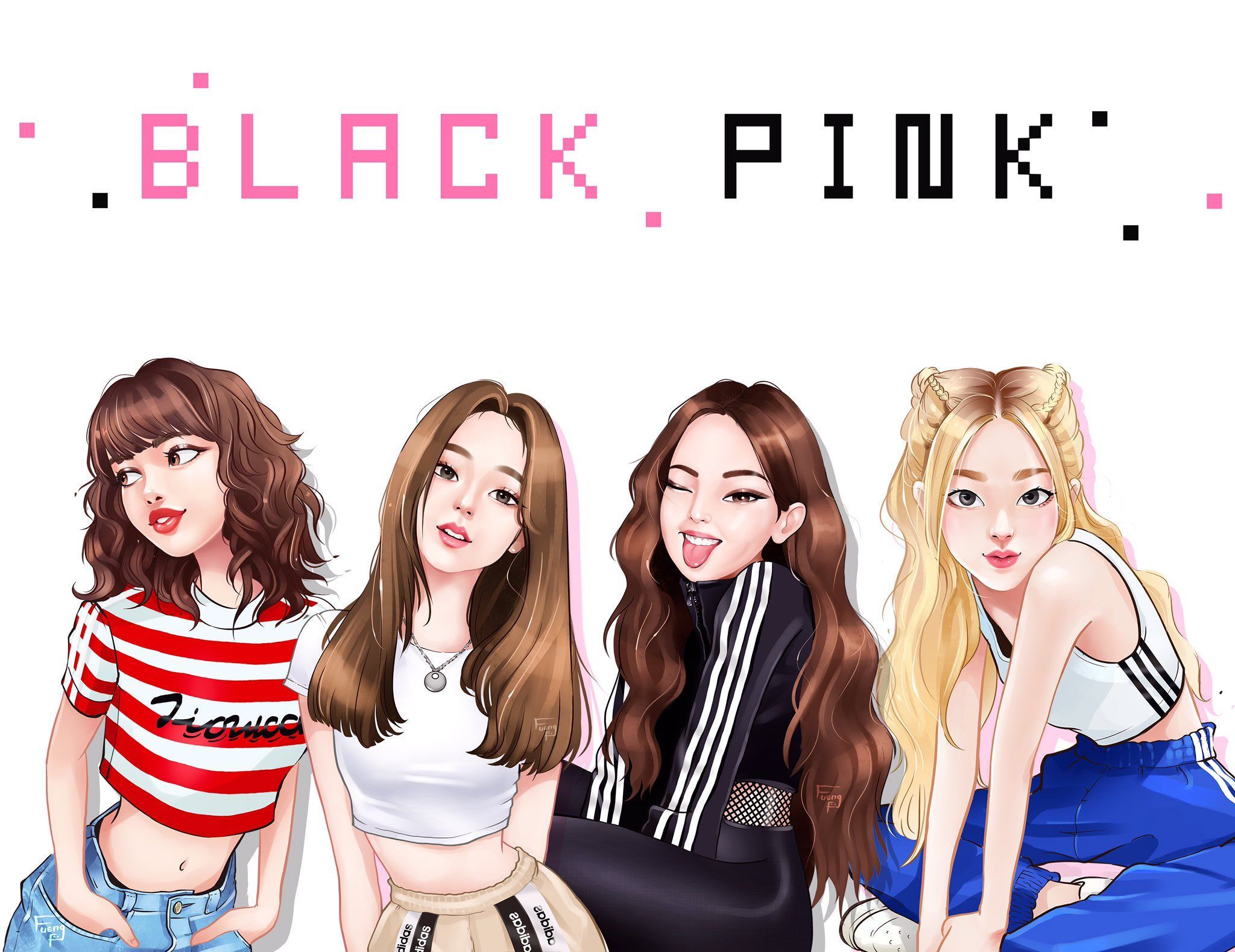 FUENGFOOO on Twitter. Black pink kpop, Blackpink, Blackpink fashion