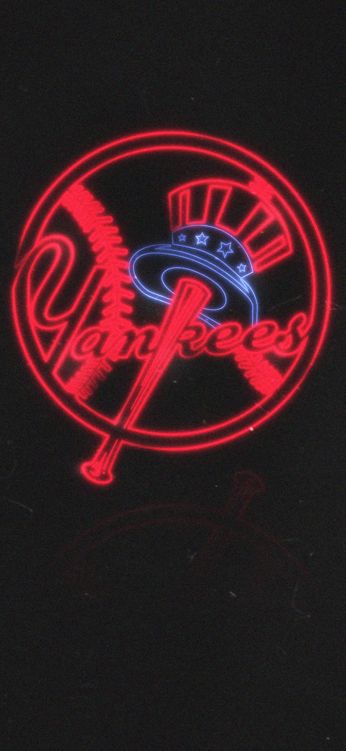 I made some Stranger Things inspired cellphone wallpaper for my favorite sports teams. Go Yanks!