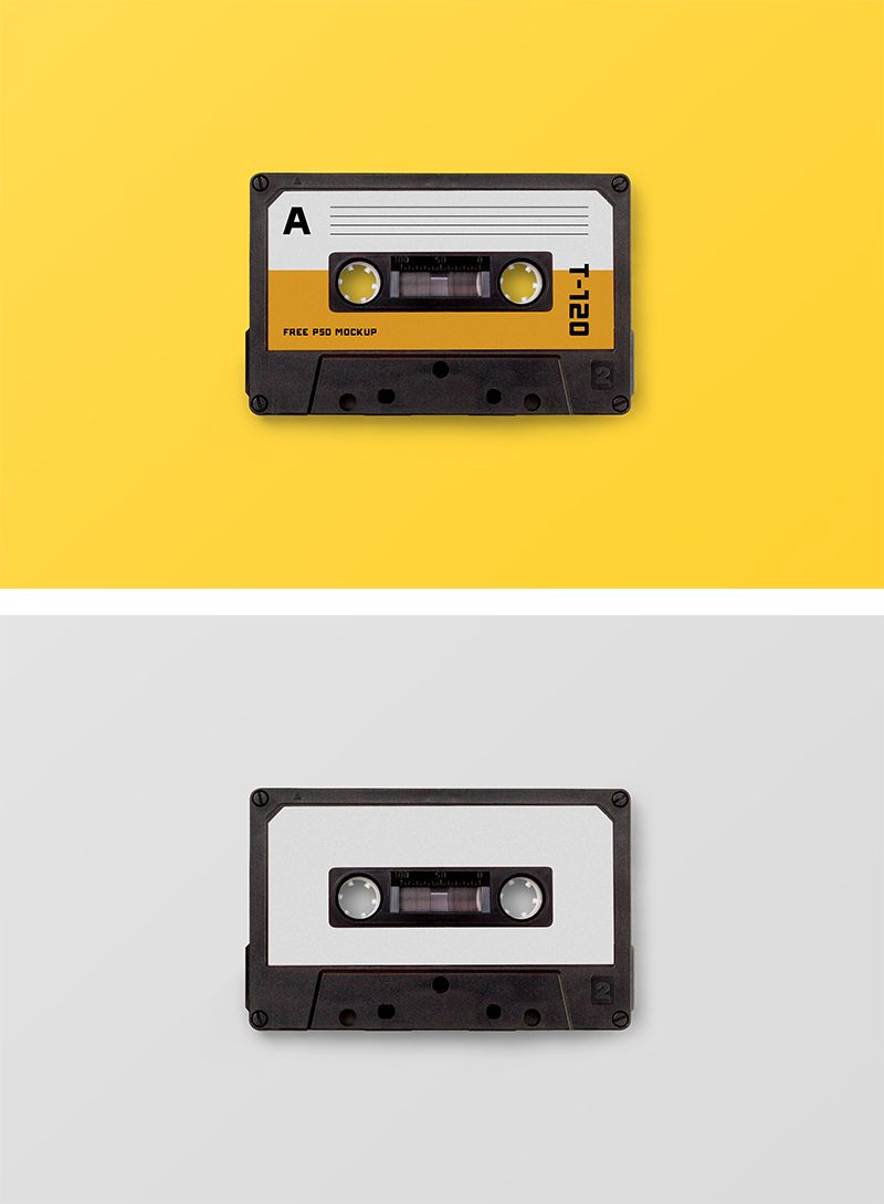 Cassette Tape Mockup