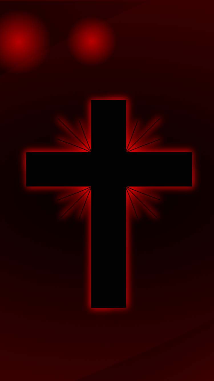 Free download Red Glowing Cross Wallpapers [2400x1350] for your Desktop, Mobile & Tablet