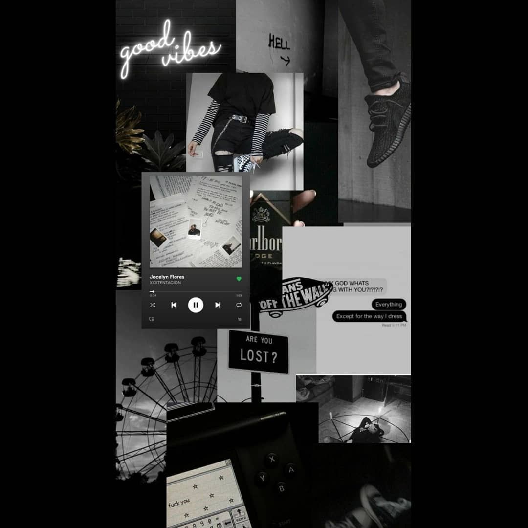 Tumblr. Black aesthetic wallpaper, Edgy wallpaper, Dark wallpaper iphone