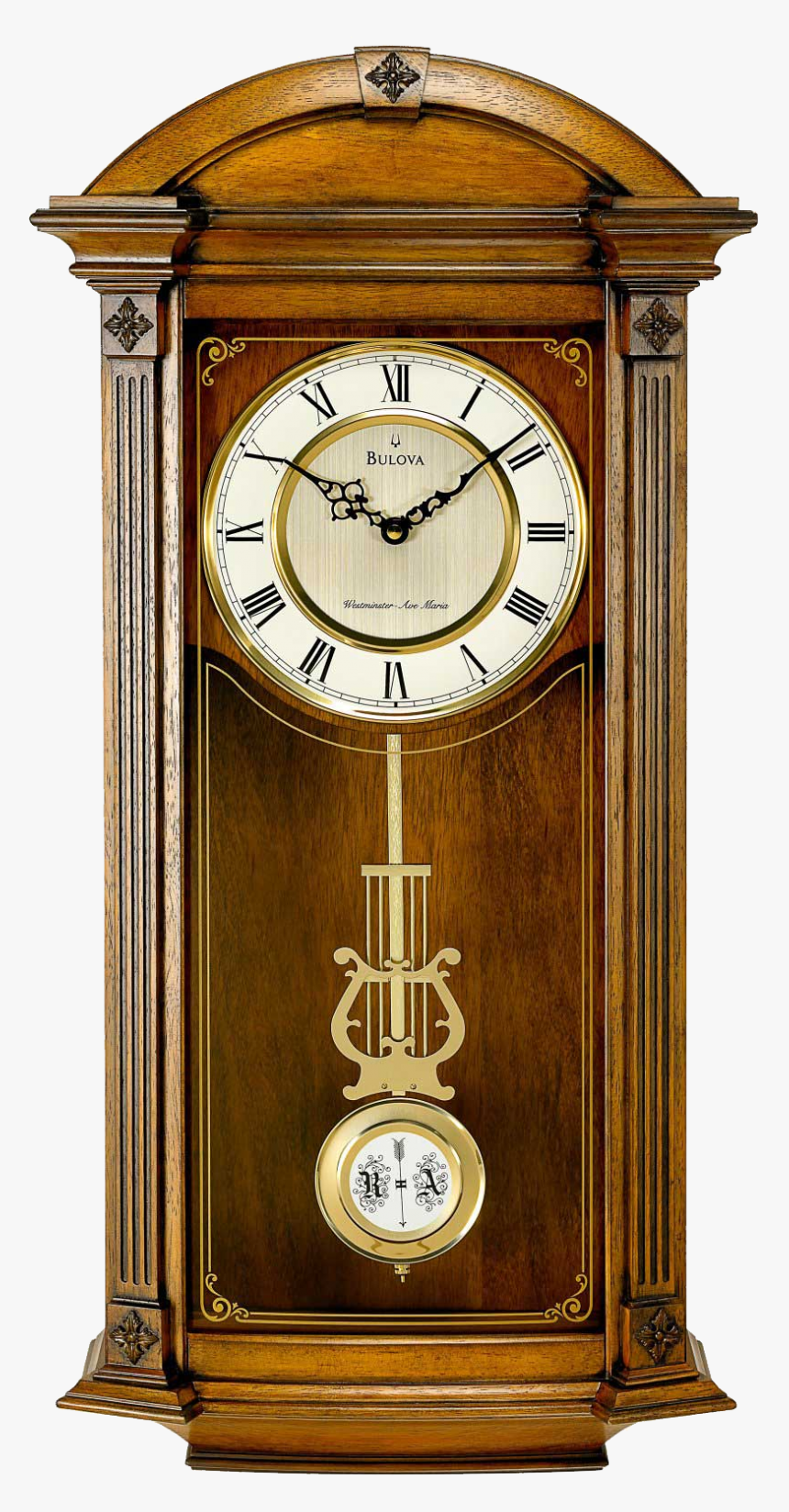 Wall Bell Clock Png Image Clock Old Style, Transparent Png, Transparent Png Image