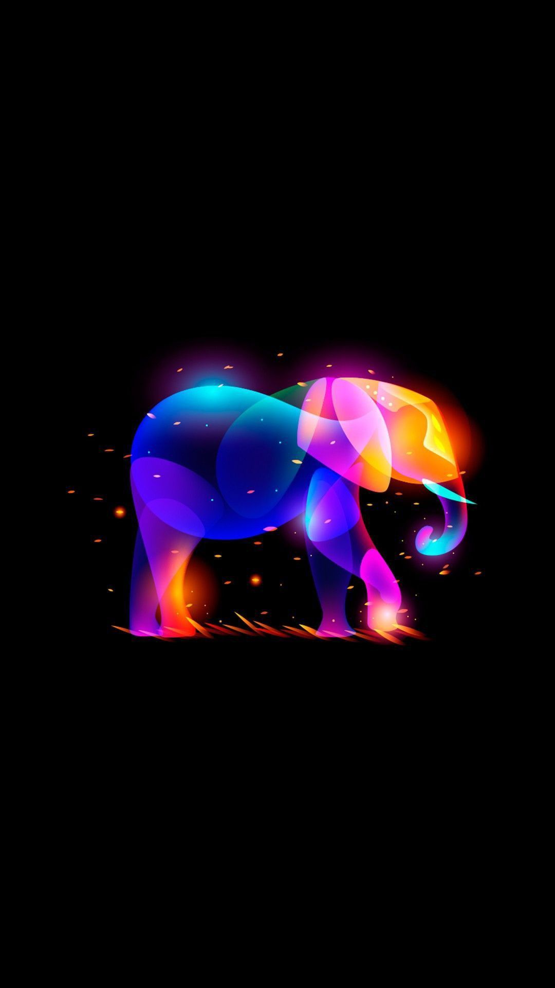 cyber art. Elephant phone wallpaper, Elephant wallpaper, Phone screen wallpaper