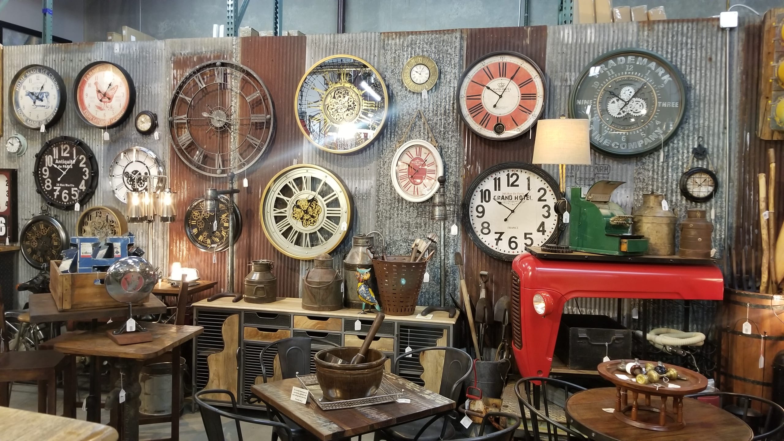 Clocks. Denver Furniture Store. Rare Finds Warehouse