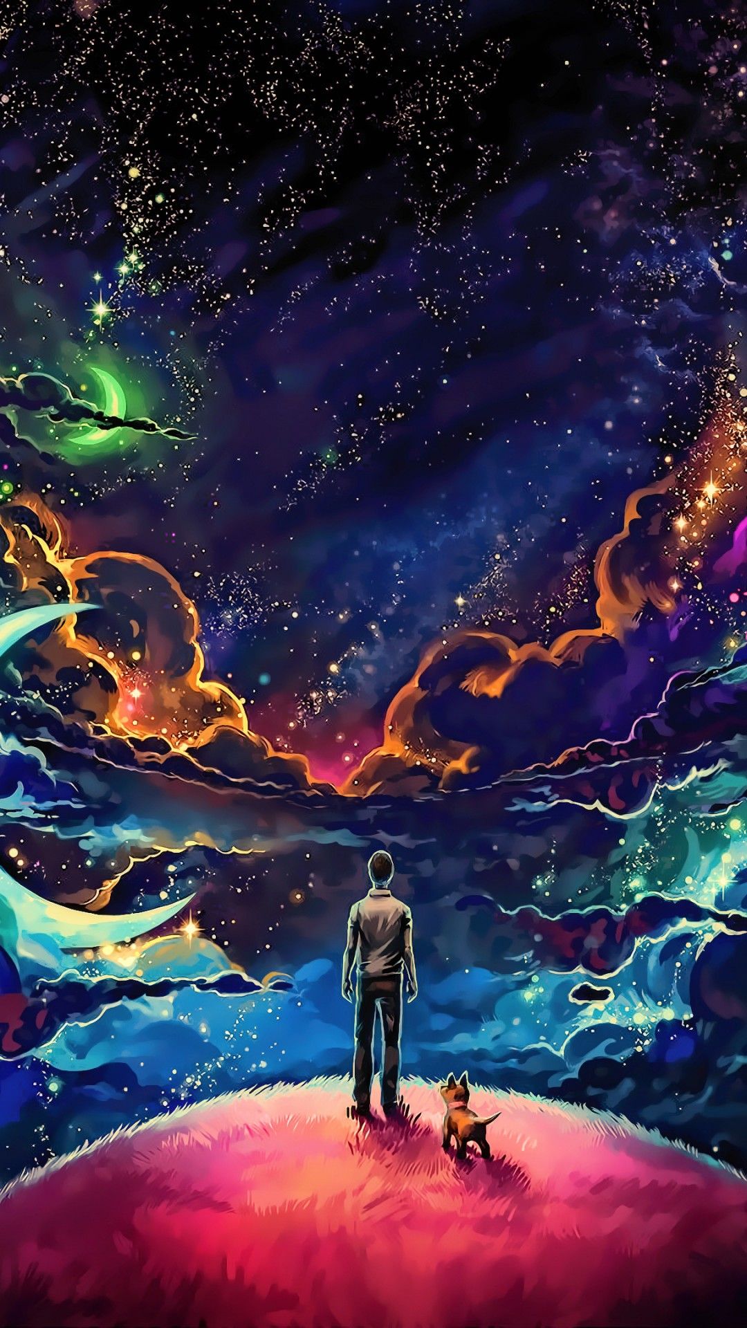 Cosmic Dream 4K Wallpaper