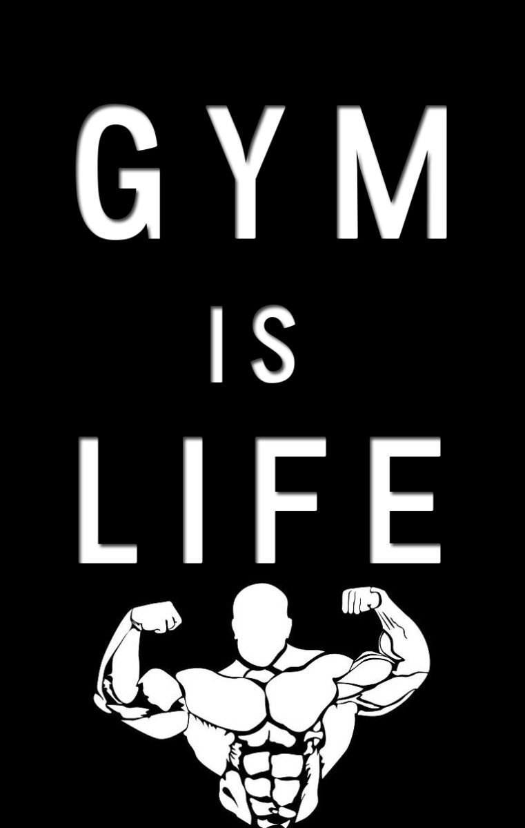 GYM IS LIFE WALLPAPER. Life, Gym wallpaper, Dark wallpaper
