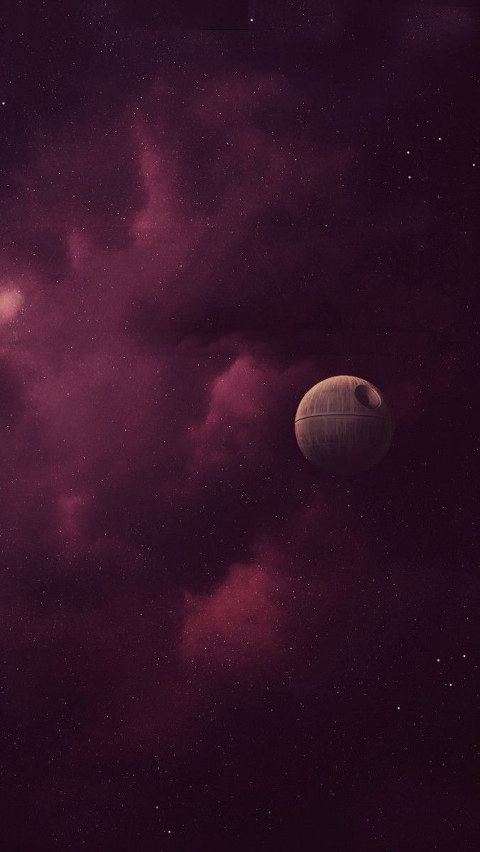 Wallpaper For Your Phone Inspired By Space. Star wars background, Star wars wallpaper, Death star wallpaper