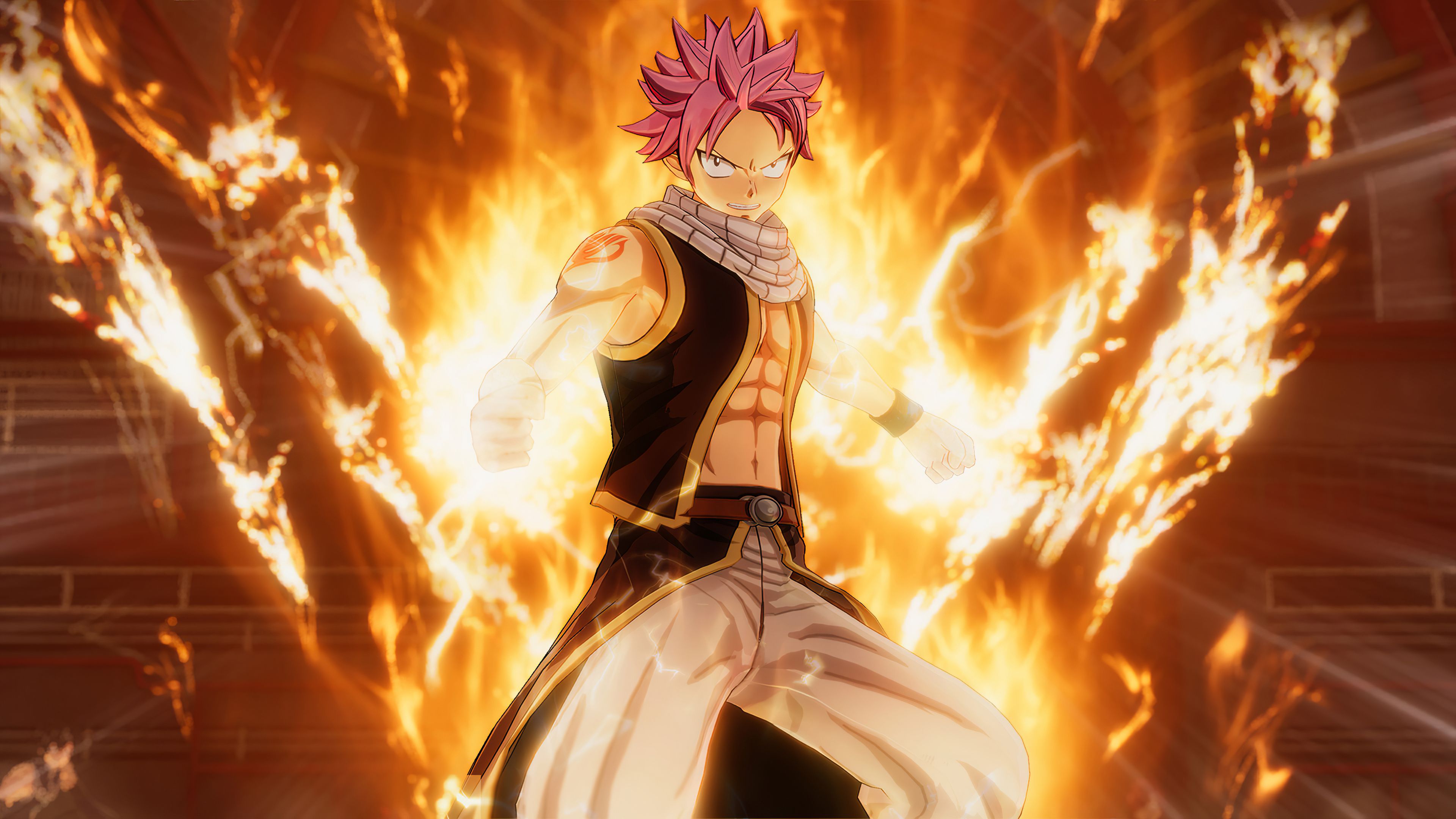 Natsu Dragneel Fairy Tail 1366x768 Resolution HD 4k Wallpaper, Image, Background, Photo and Picture