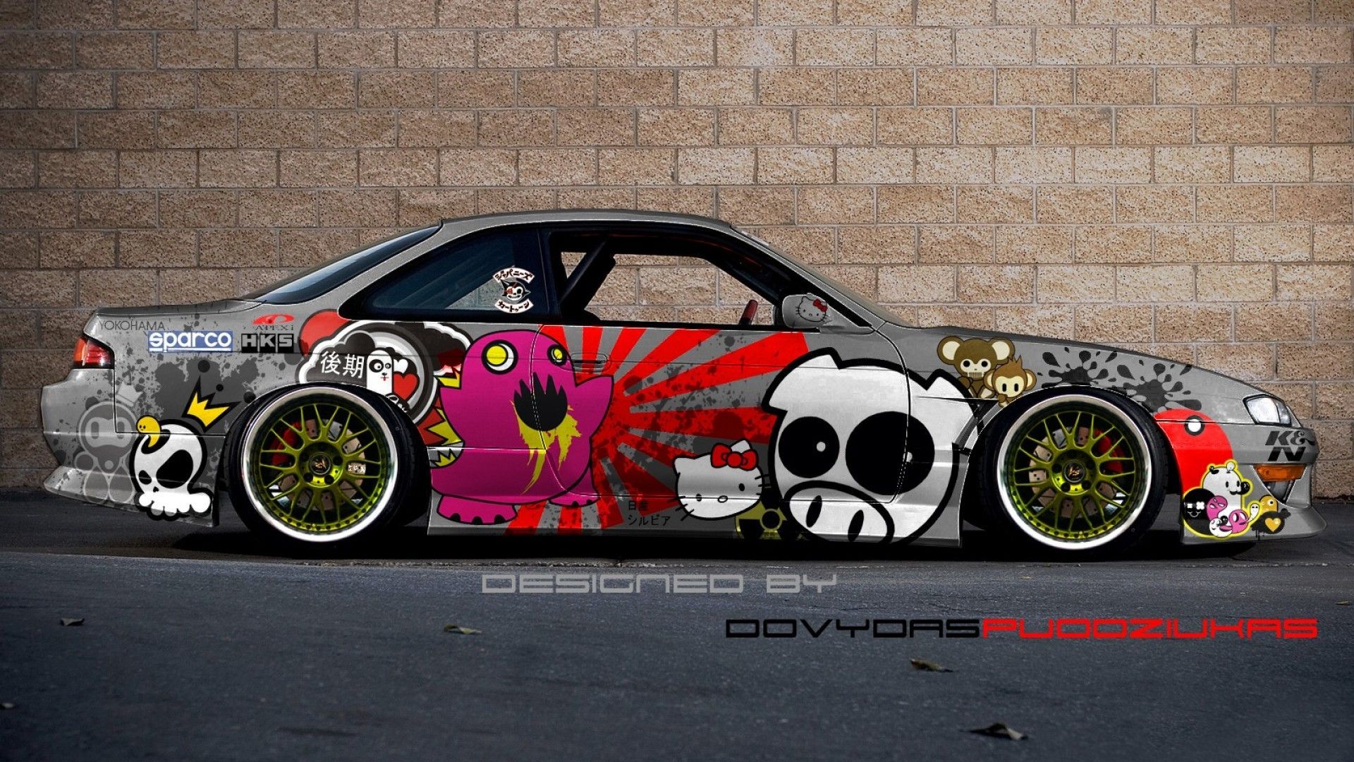 Hellaflush JDM wrap. Jdm wallpaper, Nissan, Nissan 240sx