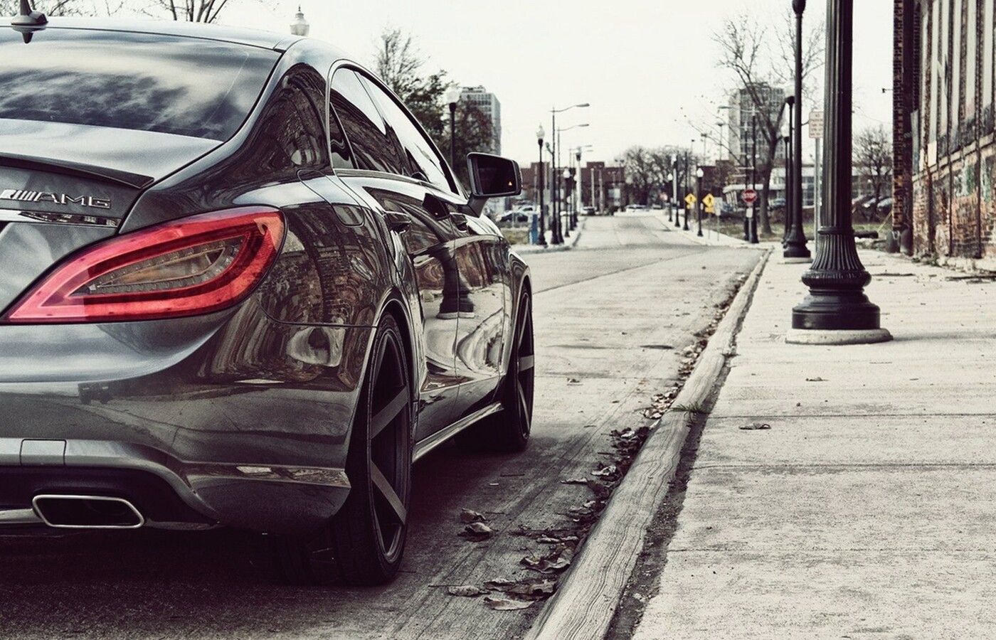 Mercedes CLS Tail Light 1400x900 Resolution HD 4k Wallpaper, Image, Background, Photo and Picture