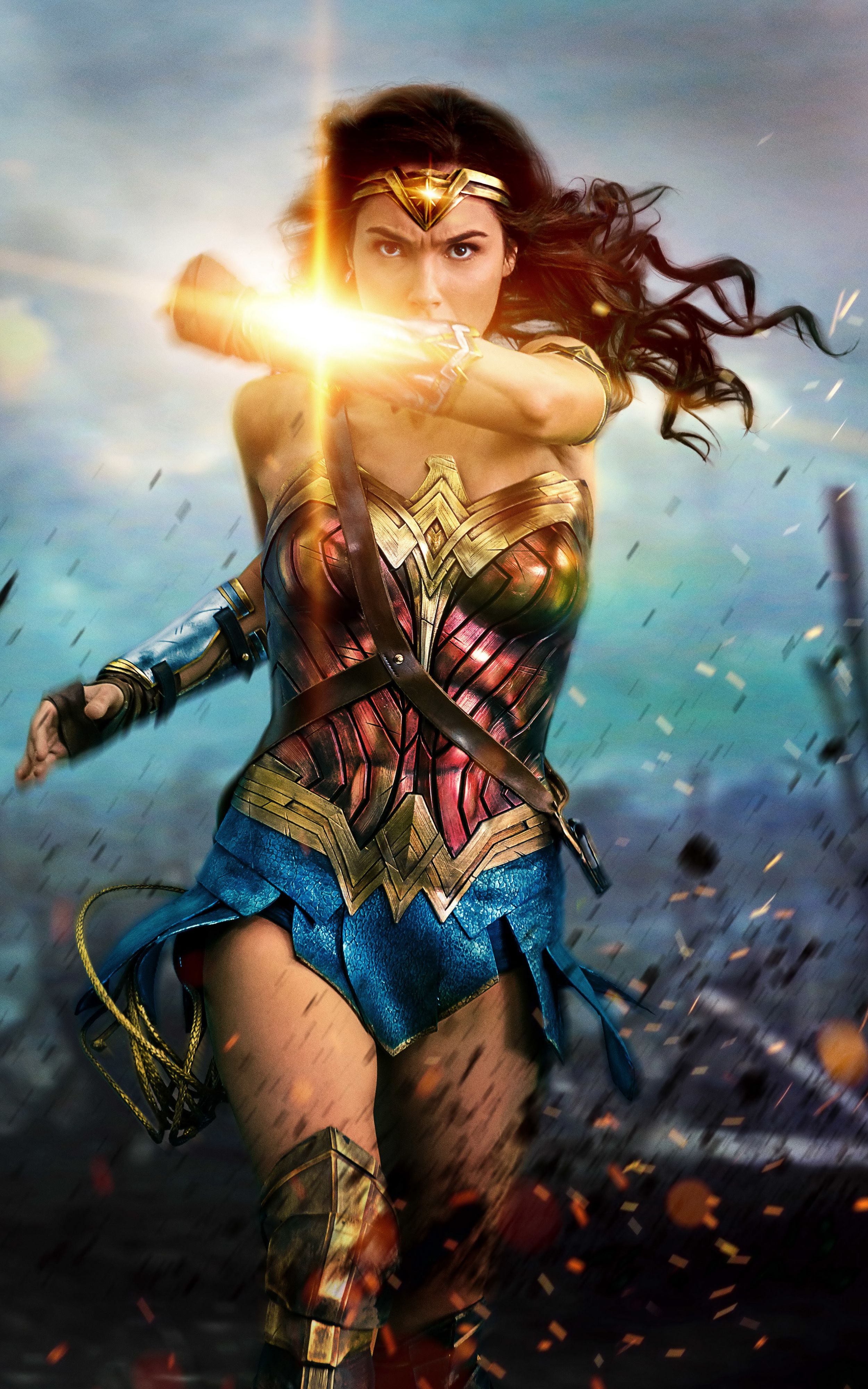 Mobile Wallpaper 134 Movie of the Week: Wonder Woman (22 variations) Life is In Fate. Everything has been Written Down