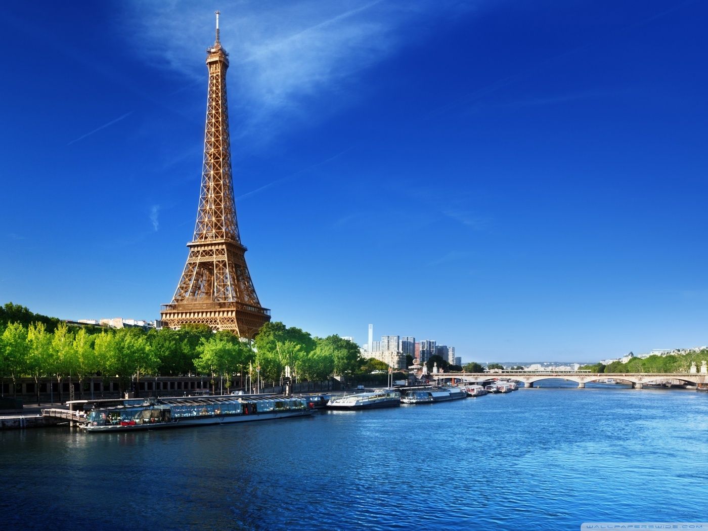Beautiful View Of Paris Ultra HD Desktop Background Wallpaper for 4K UHD TV, Tablet