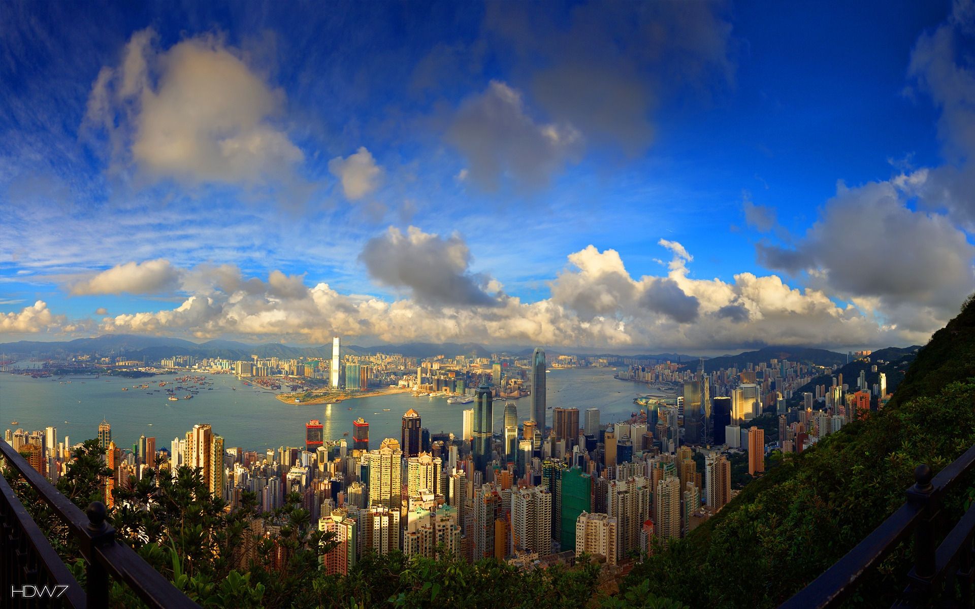 beautiful view of hong kong city wallpaper. HD wallpaper gallery
