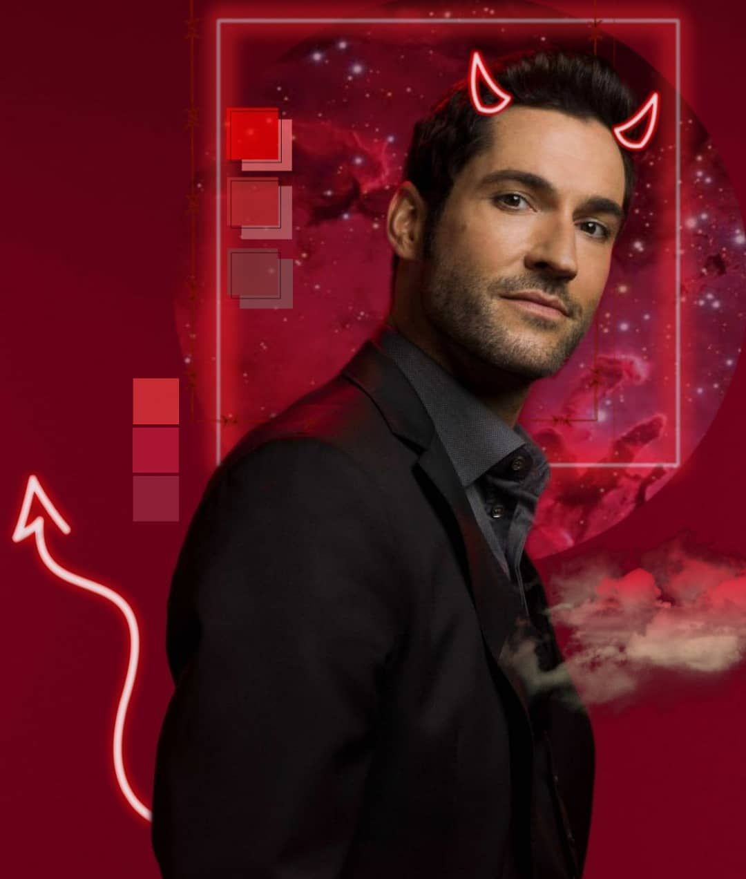 Lúcifer Morningstar. .. .. .. . #edits #cute #aesthetic #picsart #pic #lucifermorningstar Lúcifer Mornings. Lucifer morningstar, Lucifer, Tom ellis lucifer