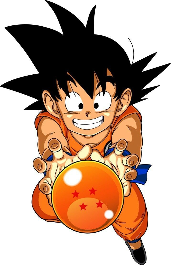 Kid Goku 4 Star Ball. Kid Goku, Anime Dragon Ball, Dragon Ball Z