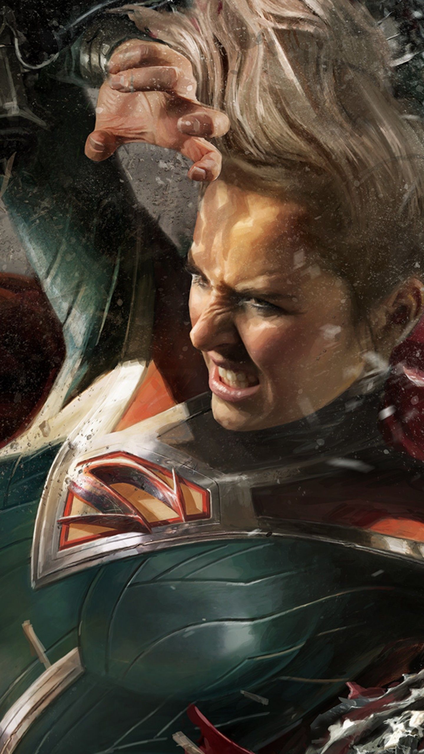 Wallpaper Injustice 2, Supergirl, HD, Games,. Wallpaper for iPhone, Android, Mobile and Desktop