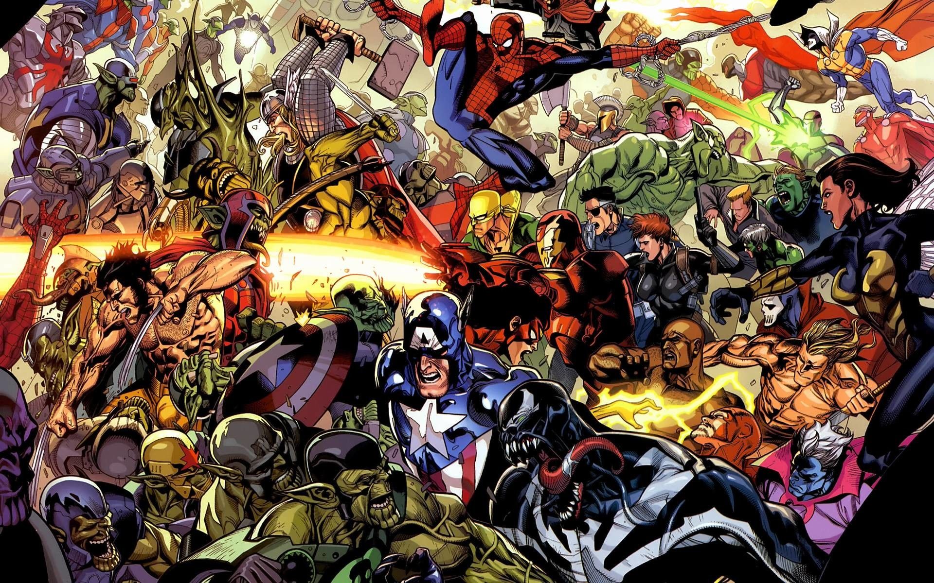 Avengers Comic Wallpaper