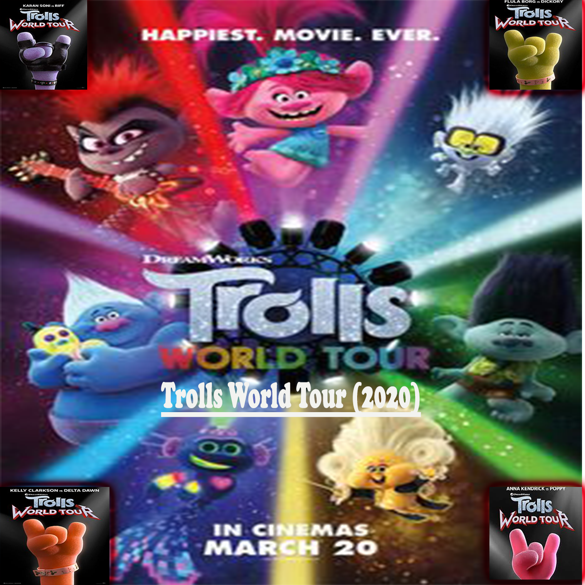 Trolls World Tour (2020). Free movies online, Poppy and branch, Full movies online free