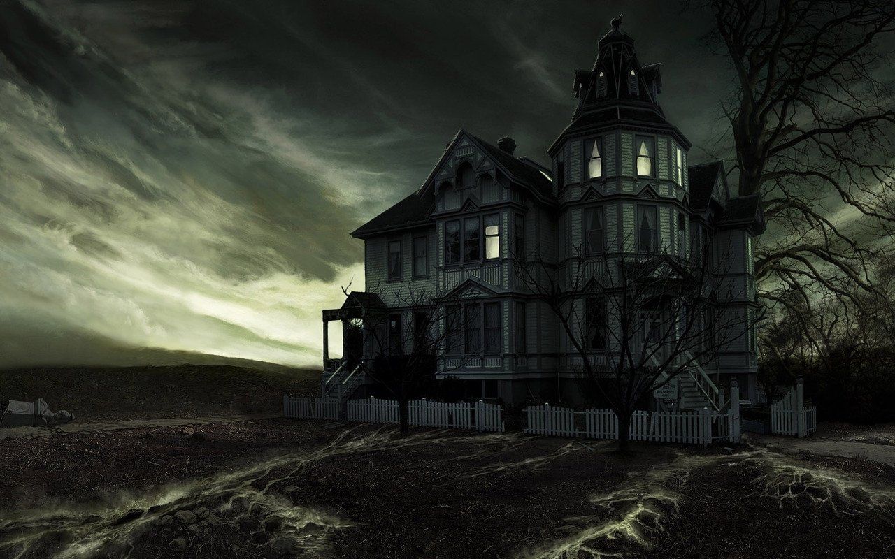 Free download Haunted House Halloween Wallpaper 16050647 [1280x800] for your Desktop, Mobile & Tablet. Explore House Wallpaper Image. Beautiful Wallpaper for Home, Full House Wallpaper for Desktop, Houses Wallpaper