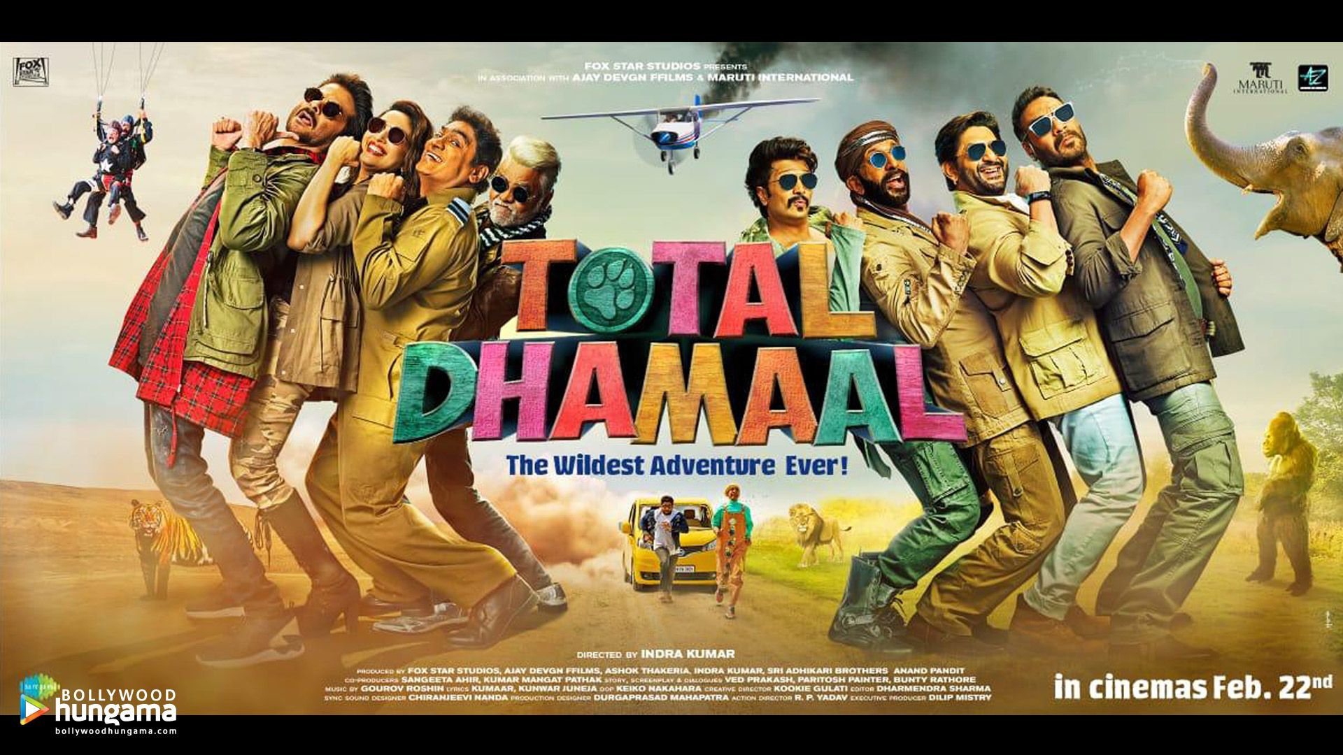Total Dhamaal 2019 Wallpaper. Total Dhamaal 01