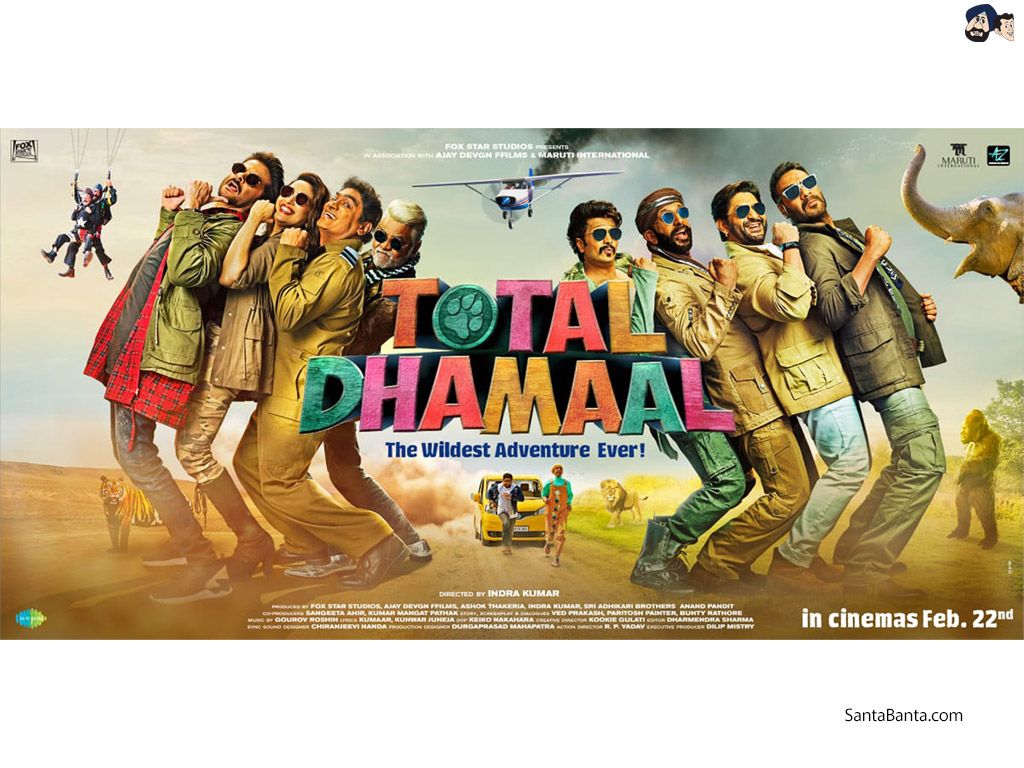 Total Dhamaal Movie Wallpaper